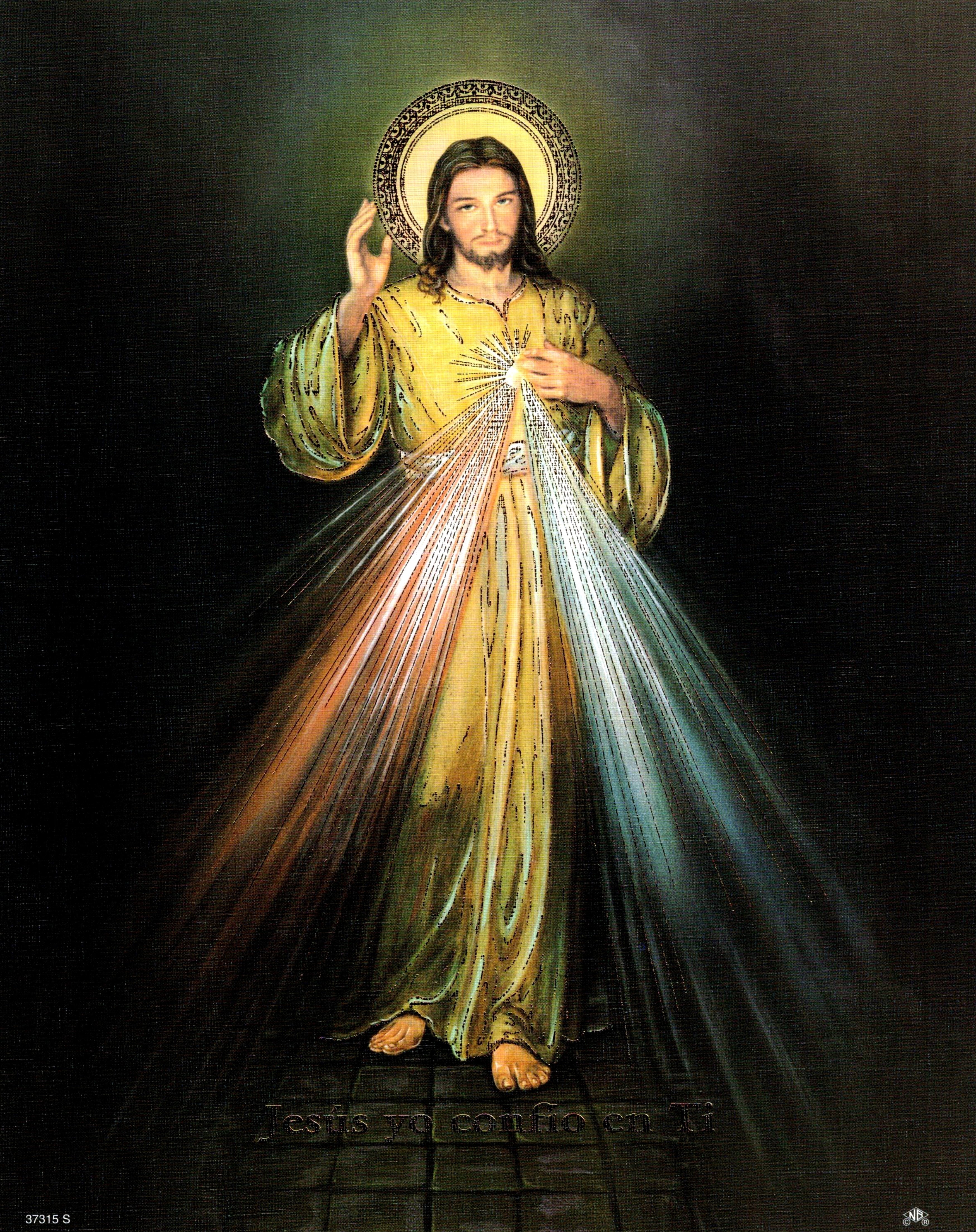 Arte religioso para pared, impresión laminada, sin marco, papel decorativo artístico de 8" x 10"
