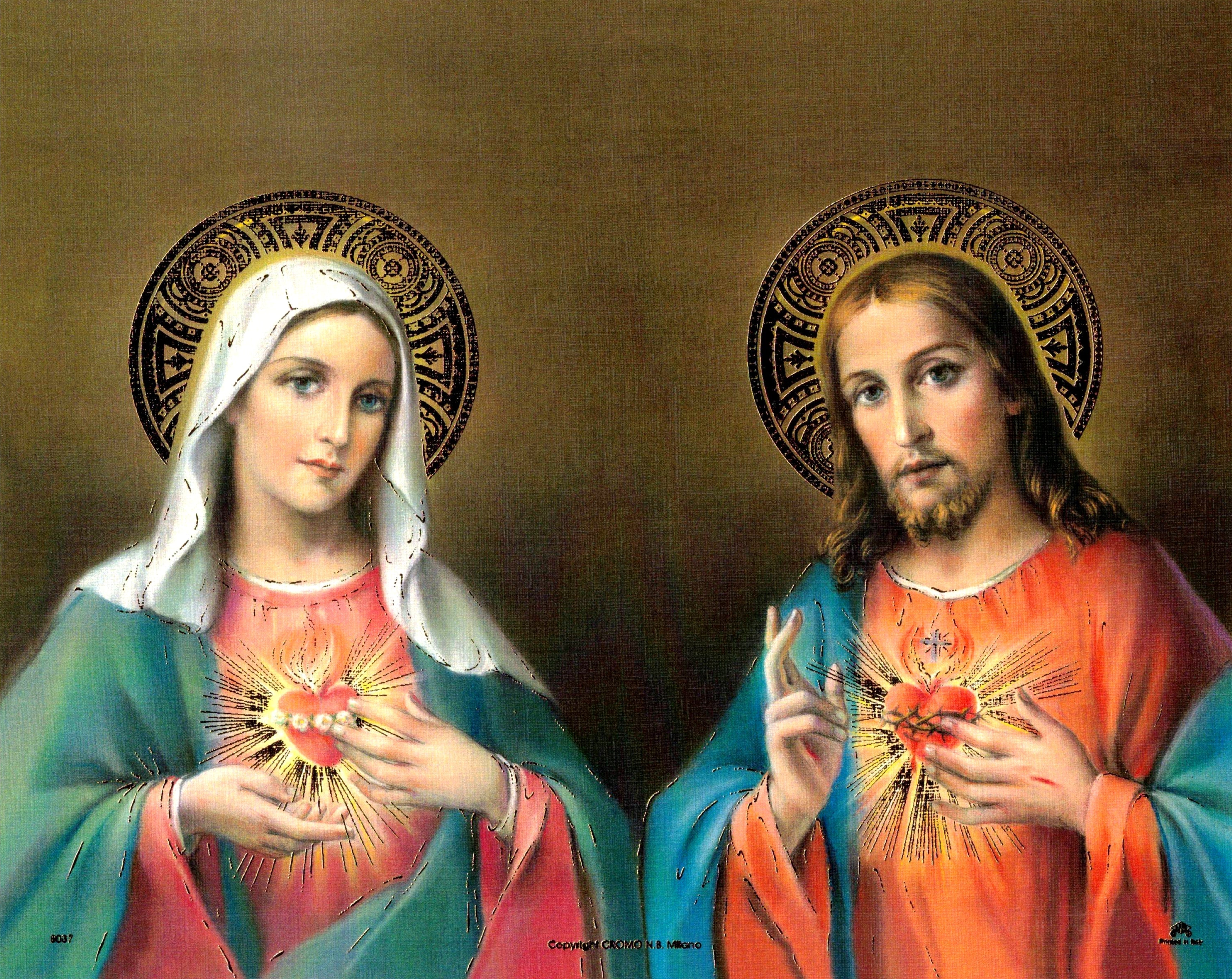 Arte religioso para pared, impresión laminada, sin marco, papel decorativo artístico de 8" x 10"