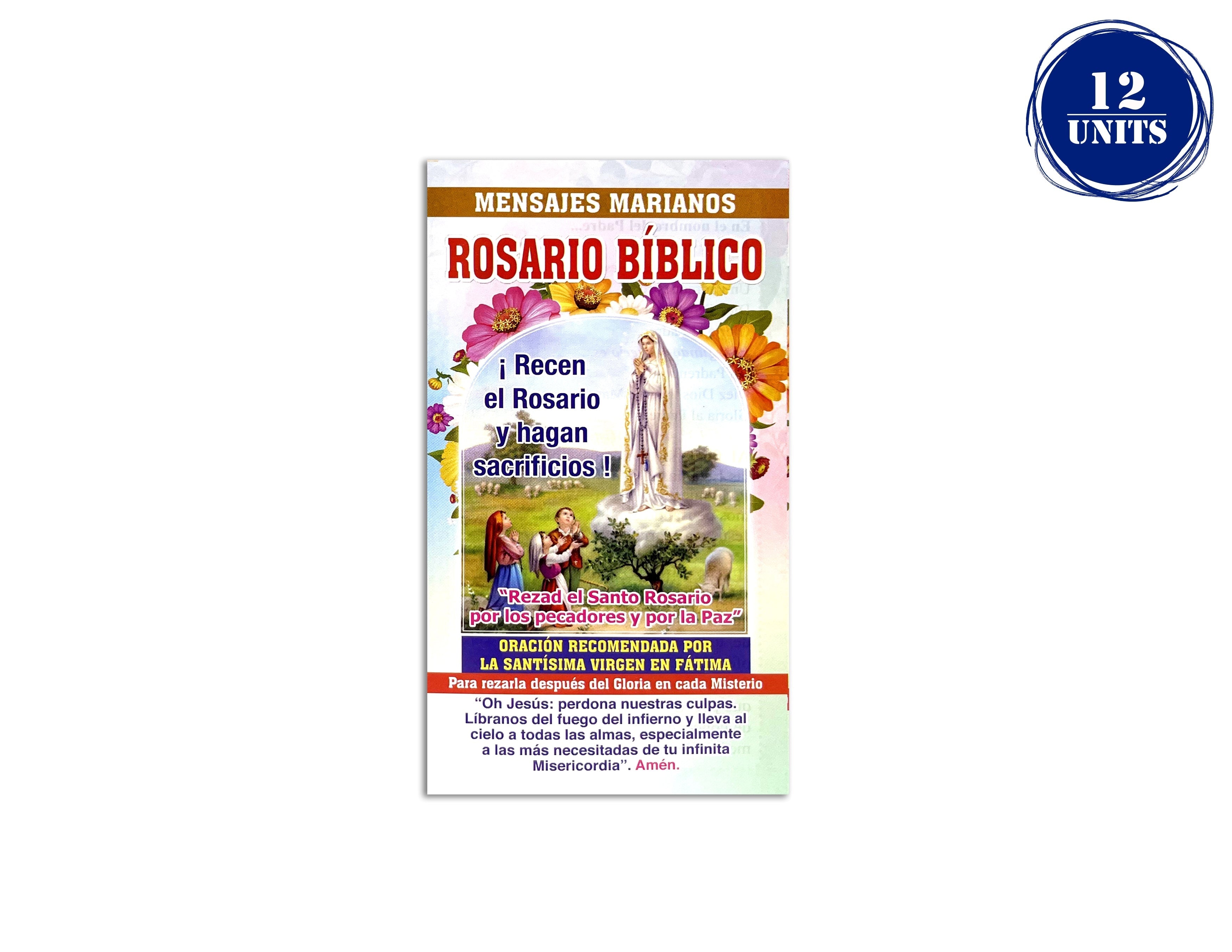Rosario Bíblico Plegable