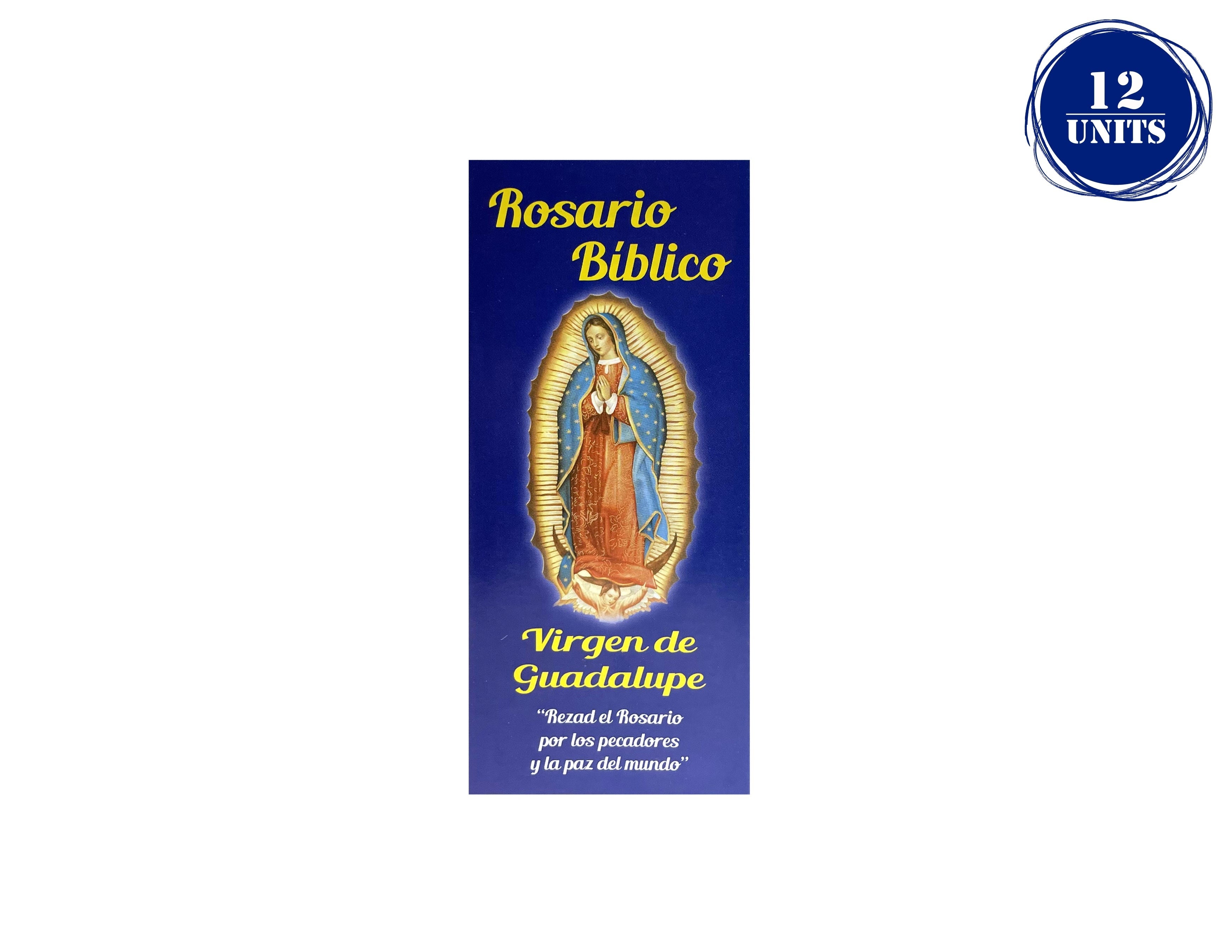 Rosario Bíblico Plegable Virgen de Guadalupe