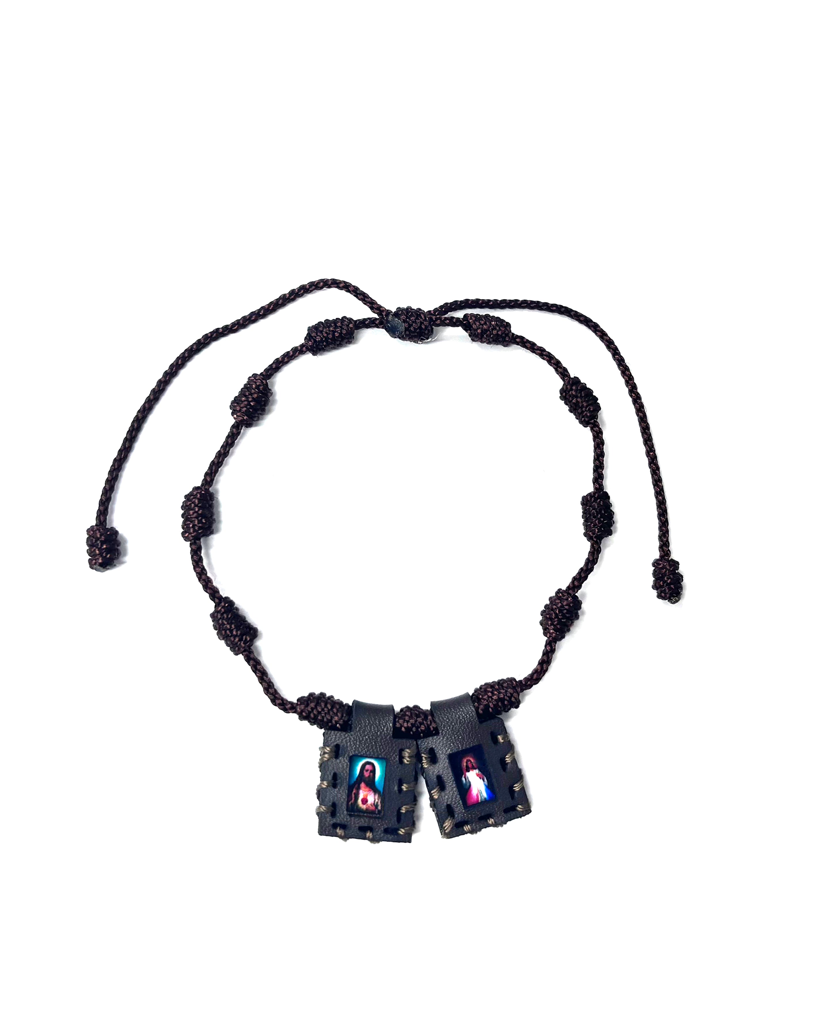 Pulsera Escapulario Marrón
