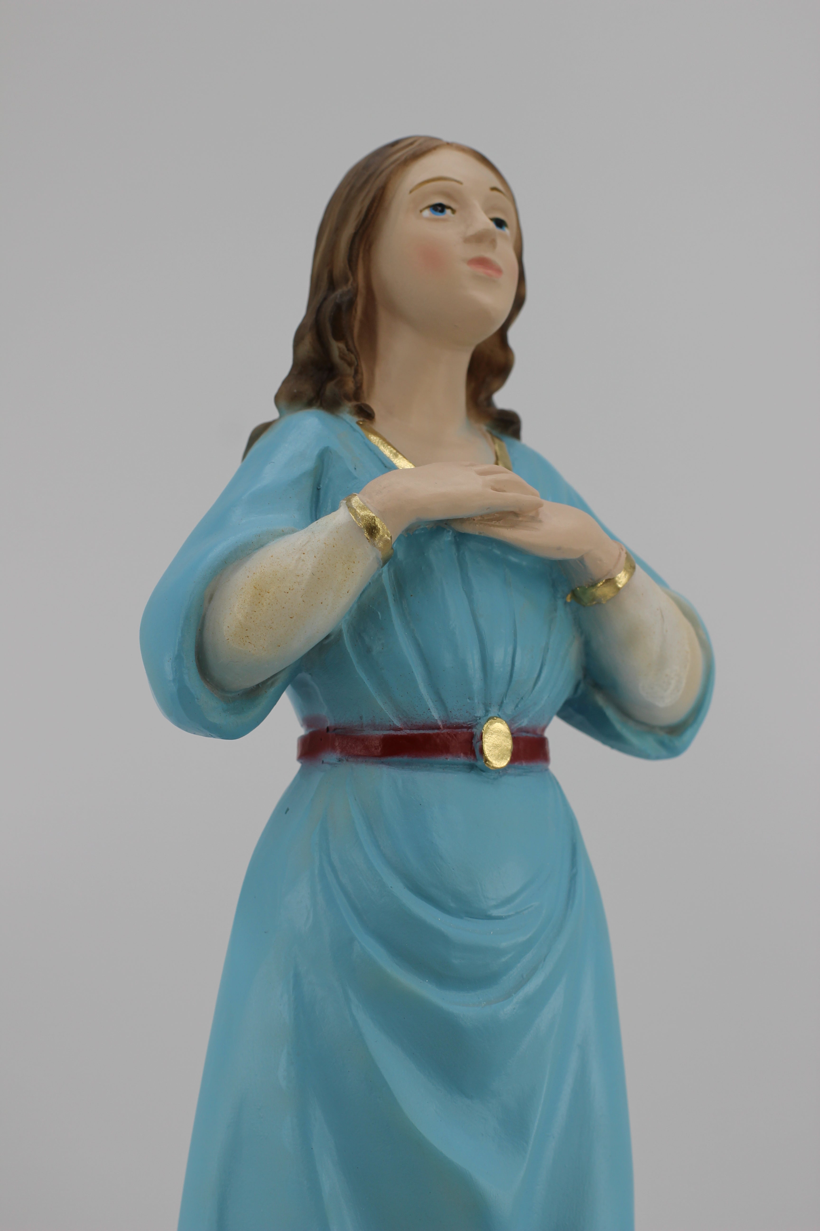 The Faith Gift Shop Saint Agatha statue - Hand Painted in Italy - Our Tuscany Collection - Estatua de Santa Agata