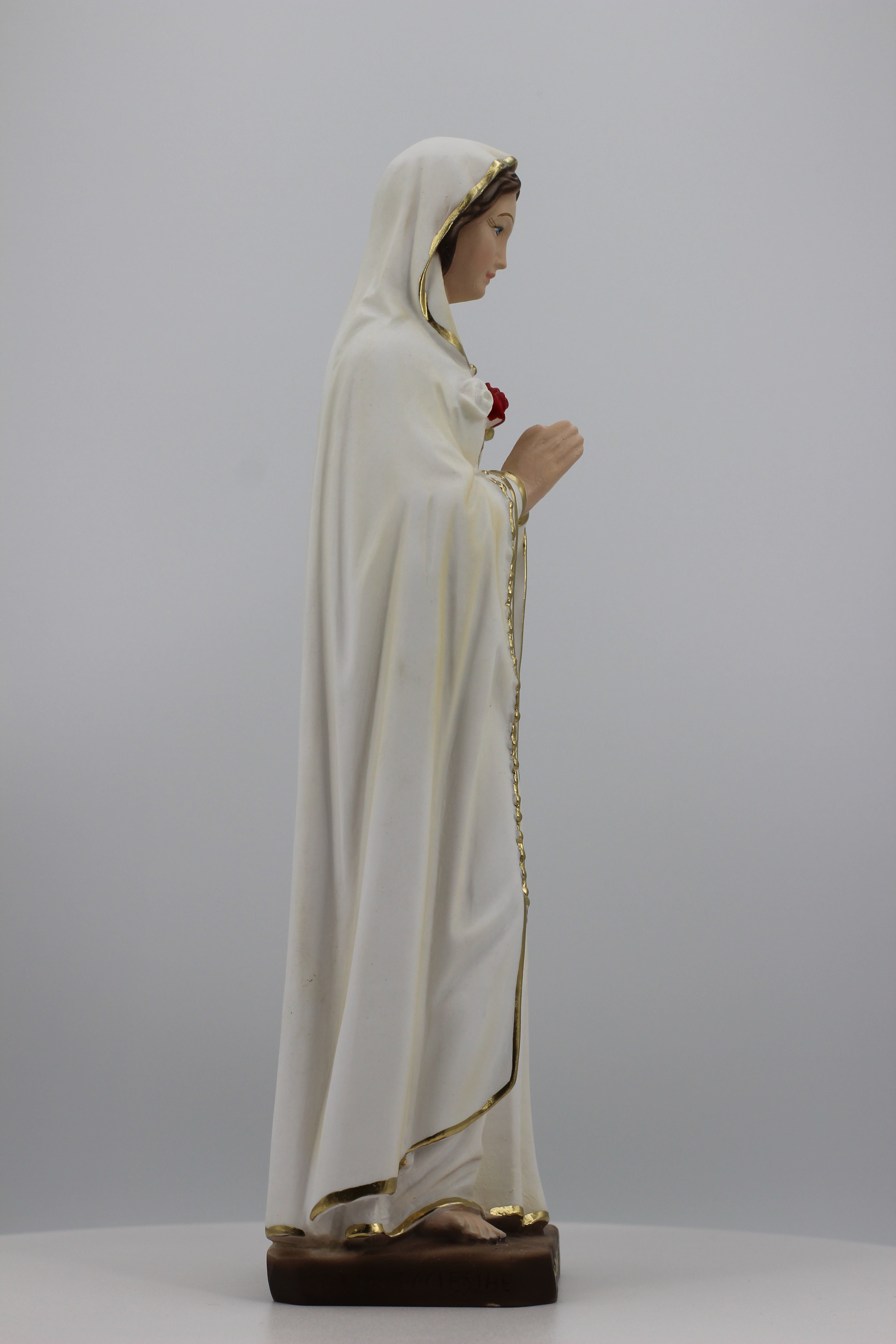 The Faith Gift Shop Mystic Rose Virgin Mary Hand Painted in Italy - Our Tuscany Collection - Virgen Maria Rosa Mistica