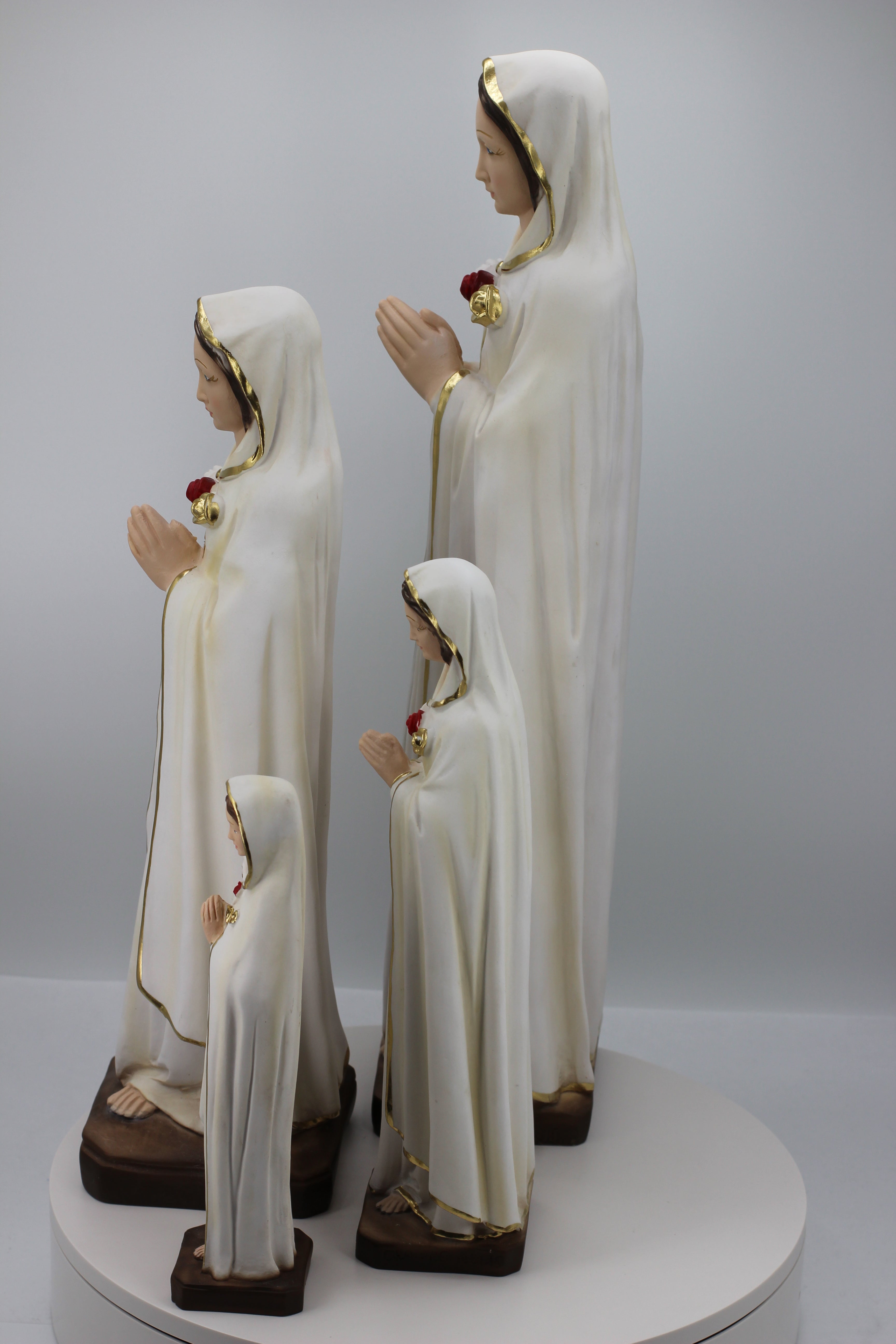 The Faith Gift Shop Mystic Rose Virgin Mary Hand Painted in Italy - Our Tuscany Collection - Virgen Maria Rosa Mistica