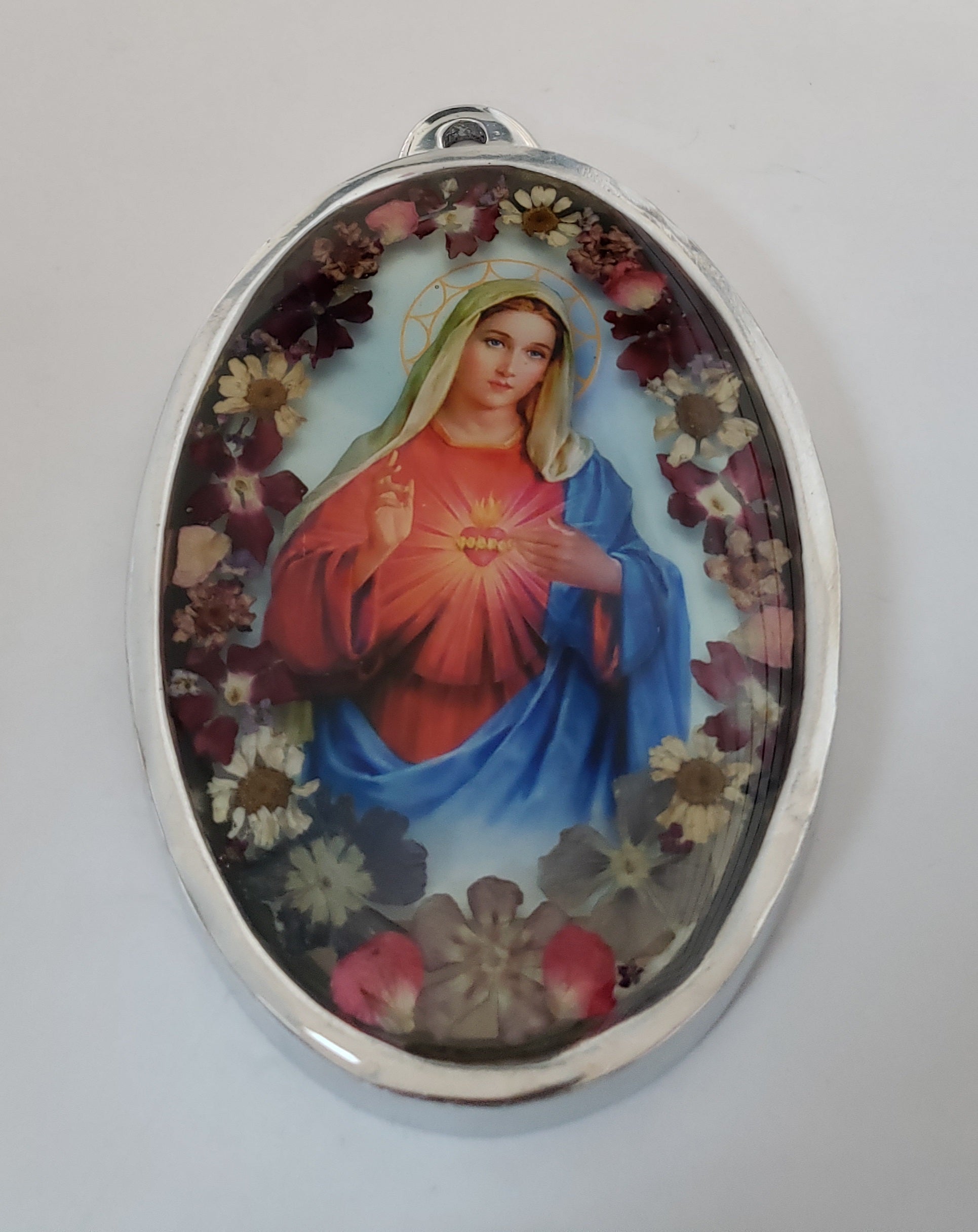 Wall Ornament Sacred Heart of Mary - Guadalupe Collection