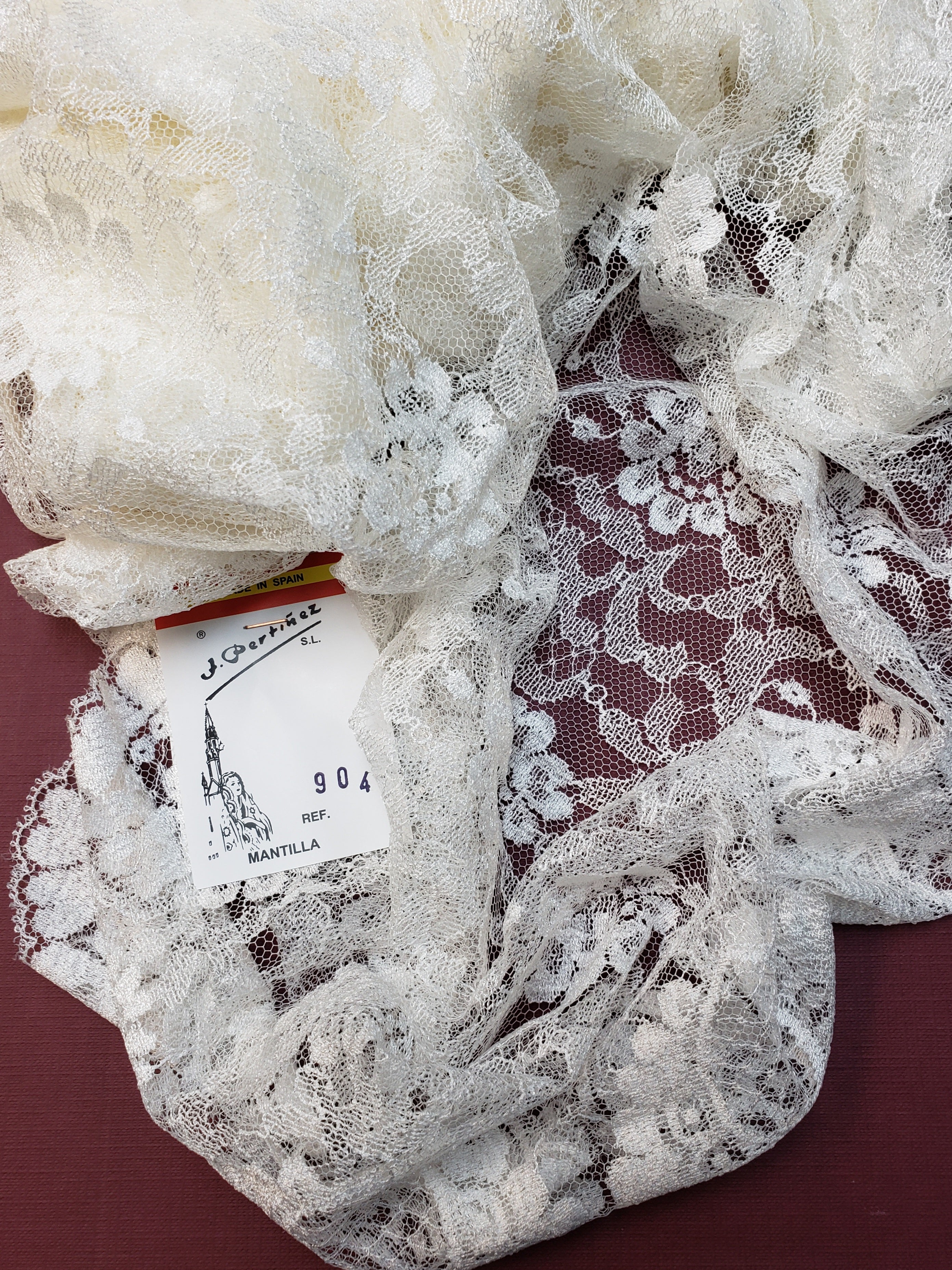 Velo de Novia Español 904/ Mantilla de Novia