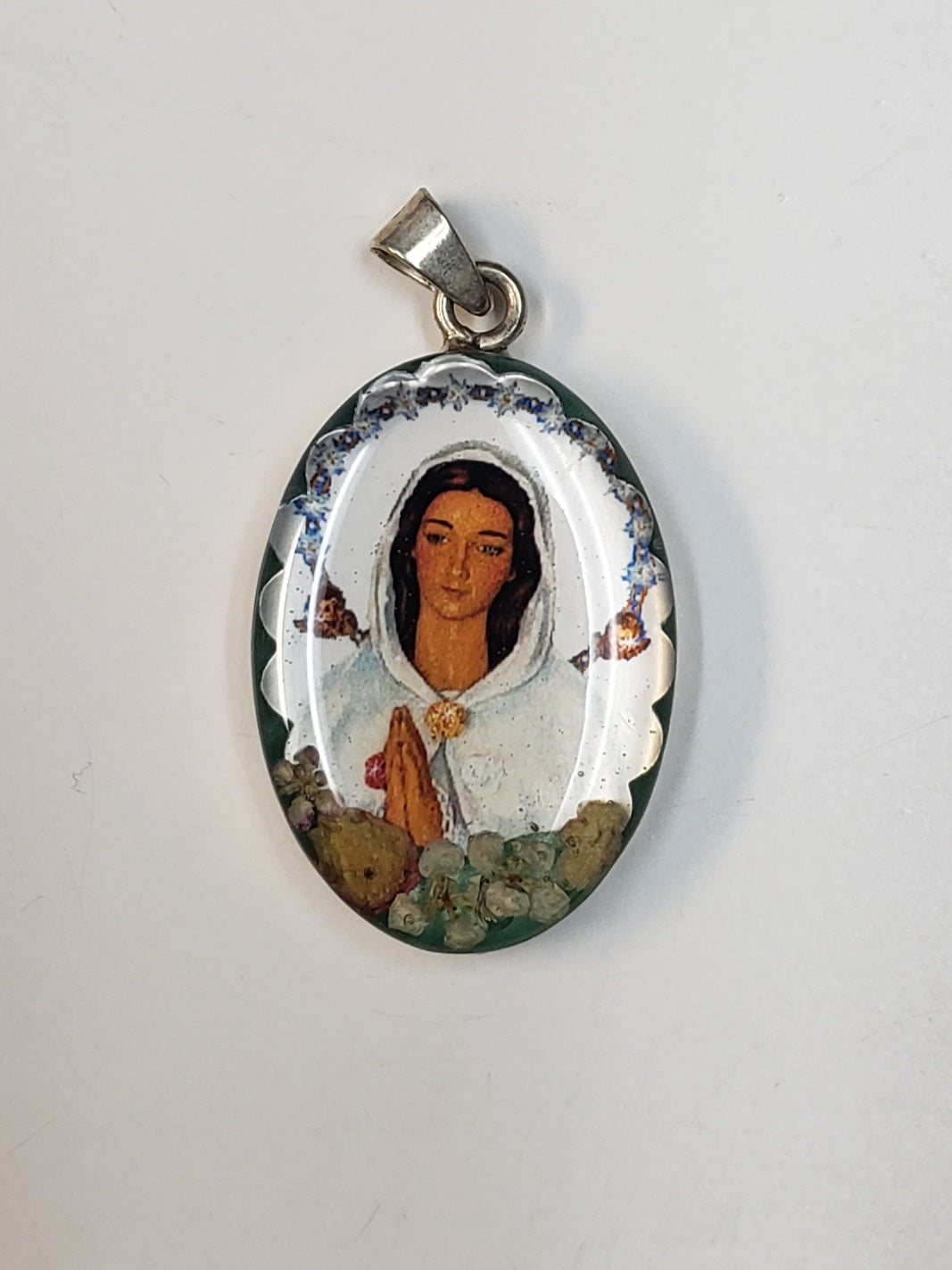 Medalla de la Virgen María La Rosa Mística/ Maria Rosa Mistica