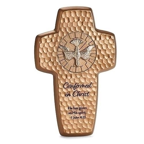 Cruz de confirmación para pared de 7,25" de alto