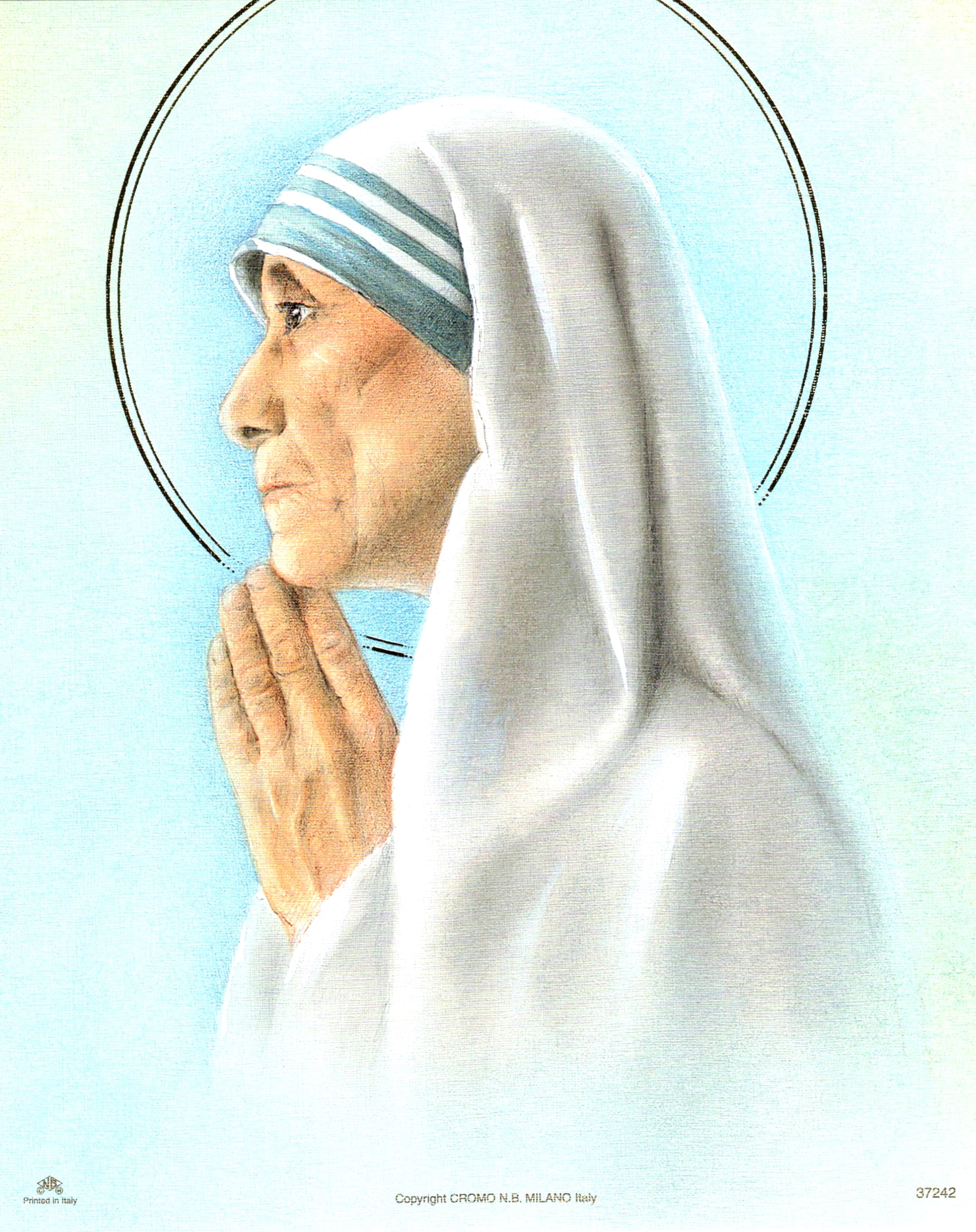 Arte religioso para pared, impresión laminada, sin marco, papel decorativo artístico de 8" x 10"
