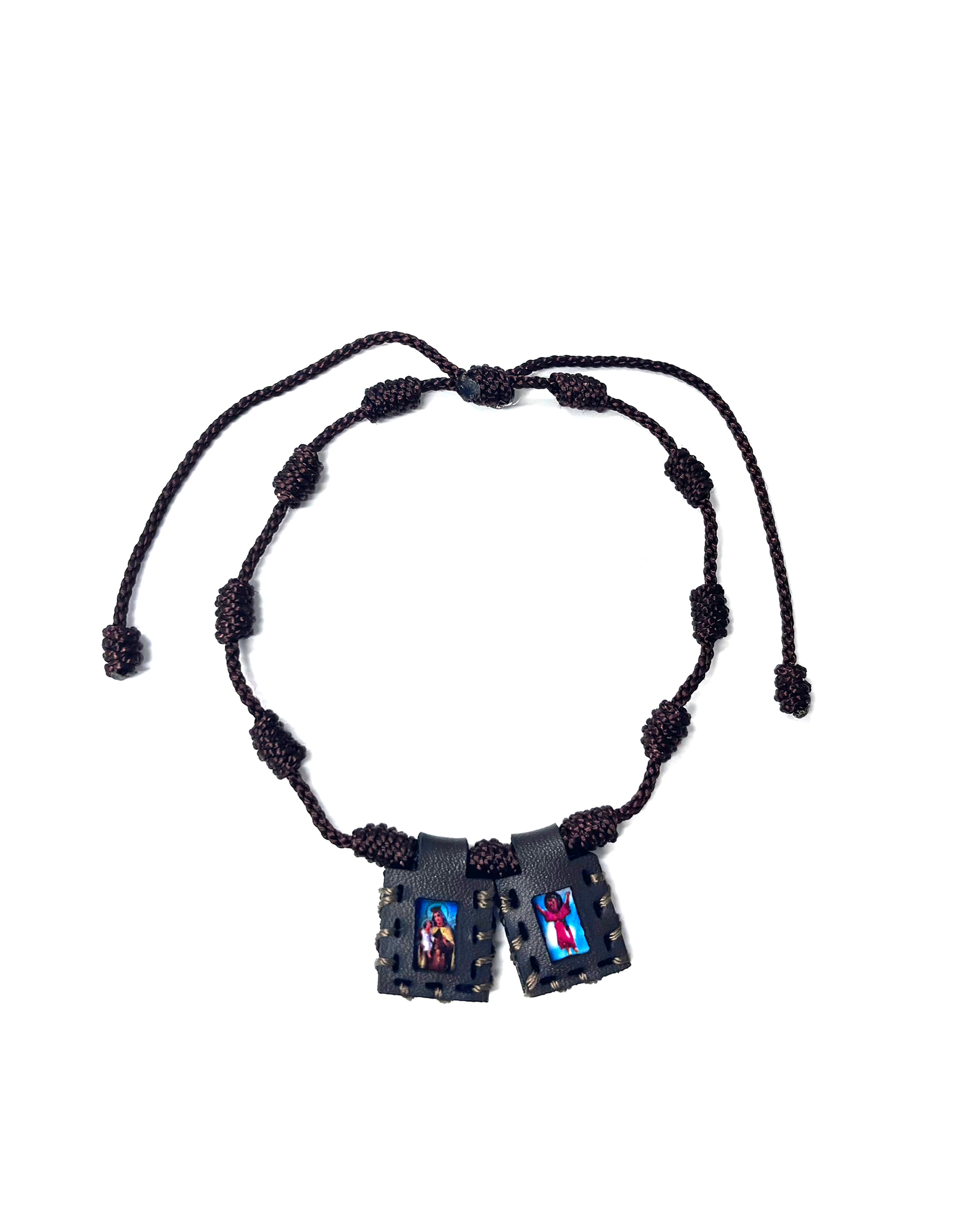 Pulsera Escapulario Marrón