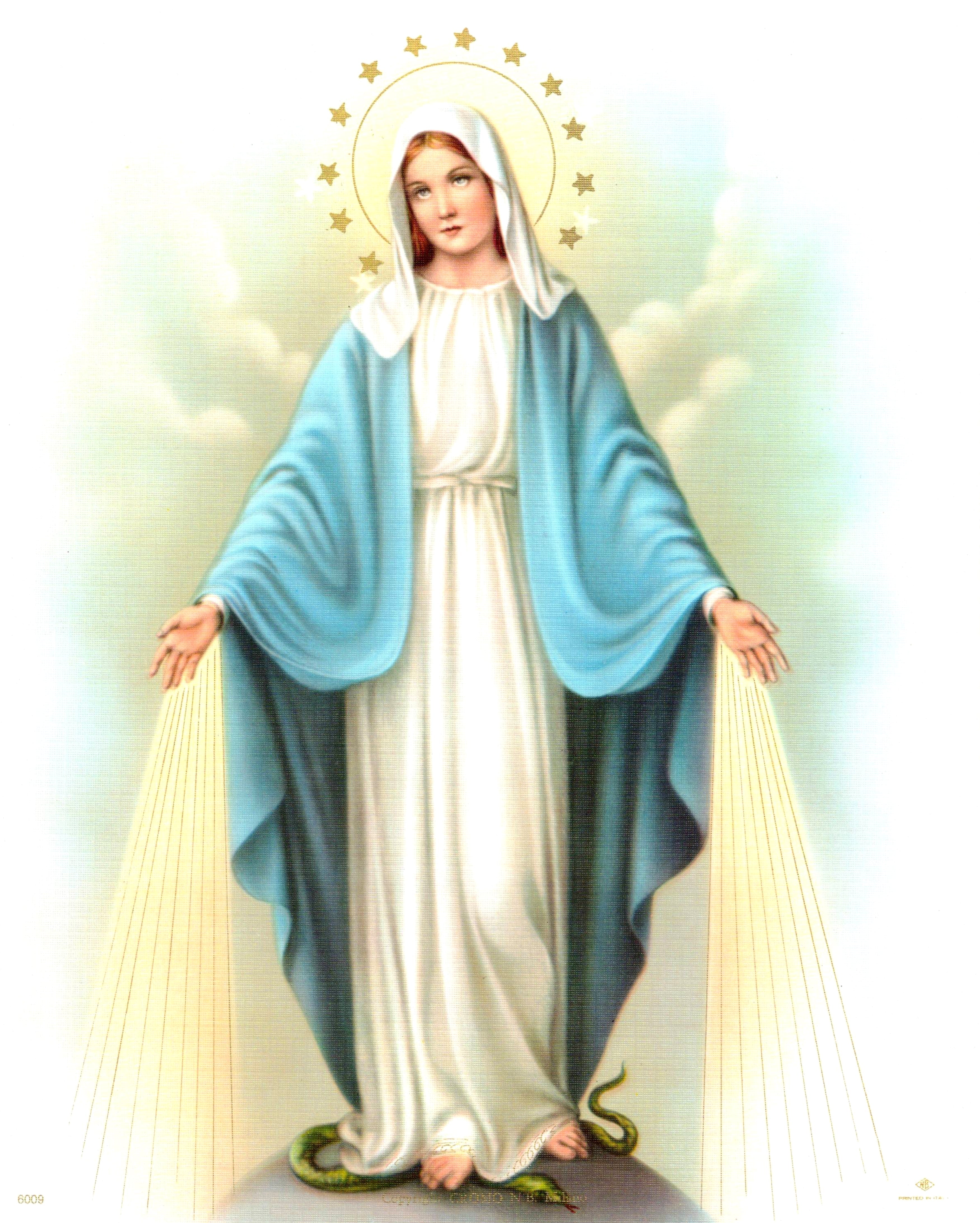 Arte religioso para pared, impresión laminada, sin marco, papel decorativo artístico de 8" x 10"