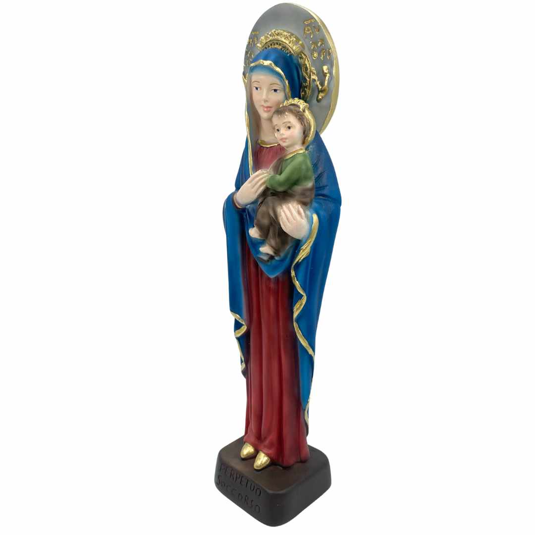 The Faith Gift Shop Our Lady of Perpetual Help - Hand Painted in Italy - Our Tuscany Collection - / Nuestra Señora del Socorro