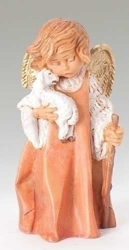 FIGURA DE BELÉN DE ANGEL PASTOR PEQUEÑO DE 5"