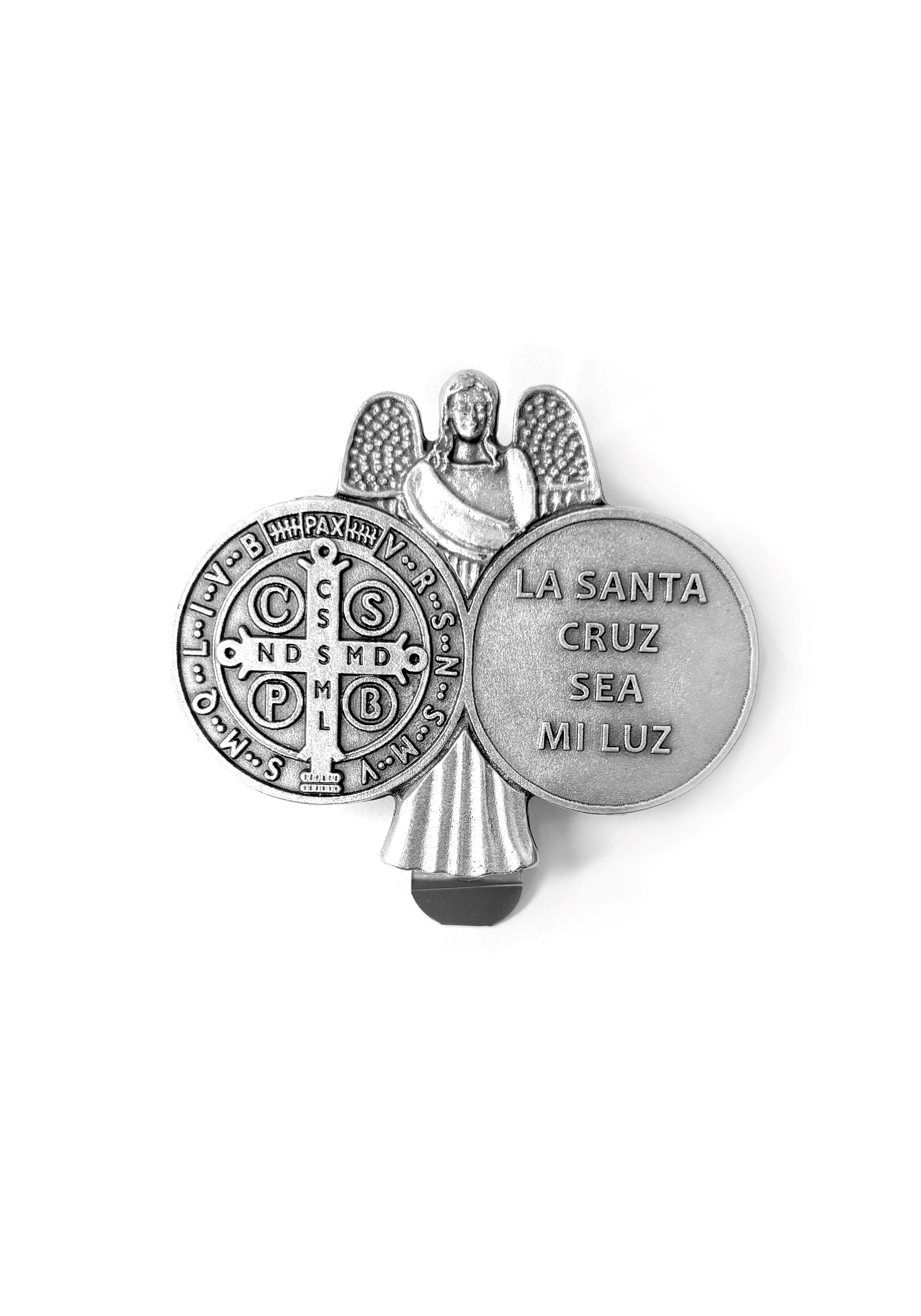 Clip para visera de automóvil católico