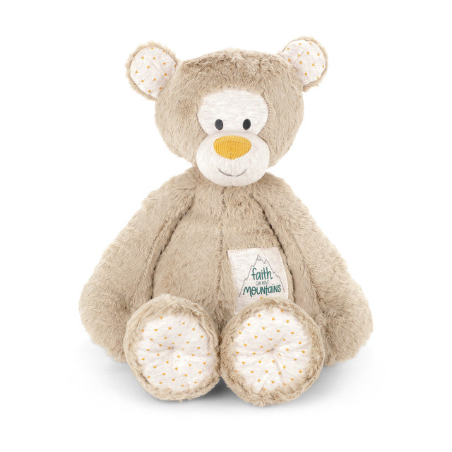 Oso de peluche La fe puede mover montañas