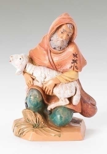 FIGURA DE LA NATIVIDAD DEL PASTOR JEREMÍAS A ESCALA DE 5"