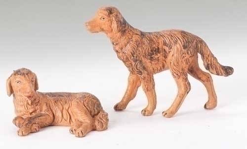 Figuras de perros Fontanini