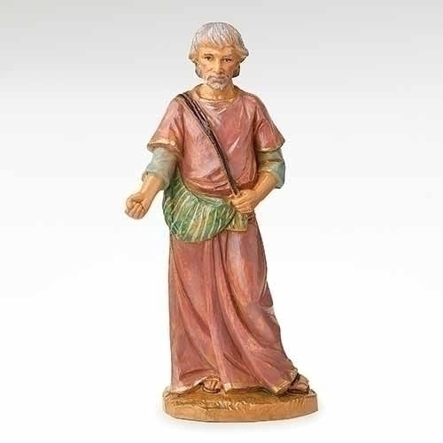 Figura de la Natividad del Granjero Obed en escala de 5" / Fontanini