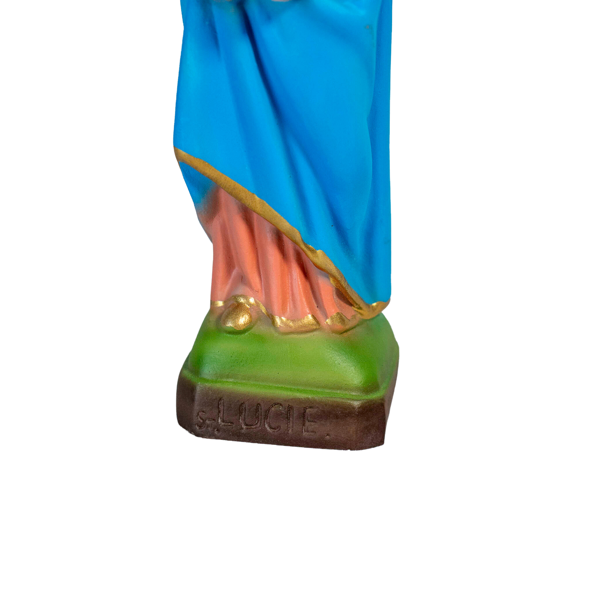 The Faith Gift Shop Saint Lucia statue - Hand Painted in Italy - Our Tuscany Collection - Estatua de Santa Lucia
