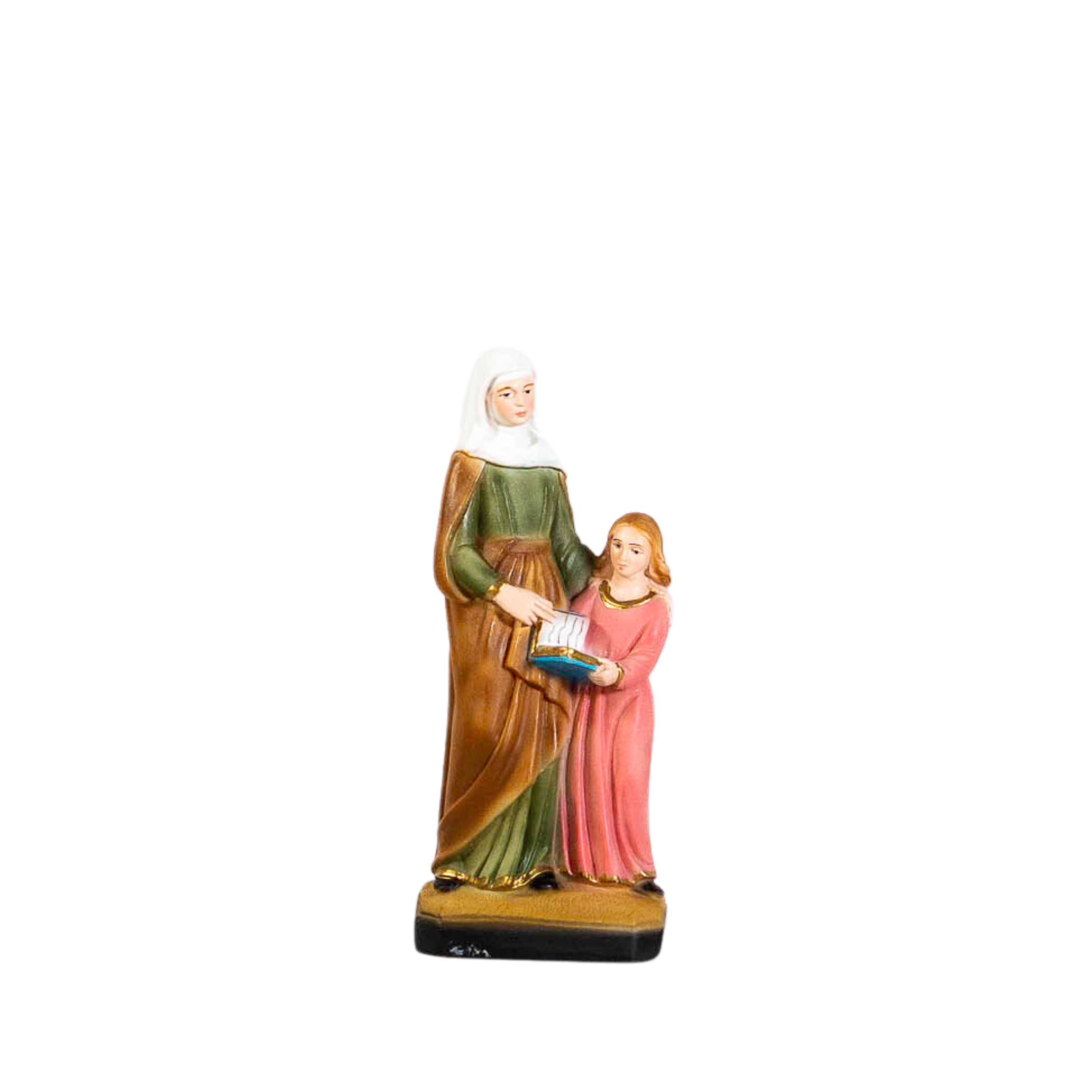 The Faith Gift Shop Saint Anne statue - Hand Painted in Italy - Our Tuscany Collection - Estatua de Santa Ana