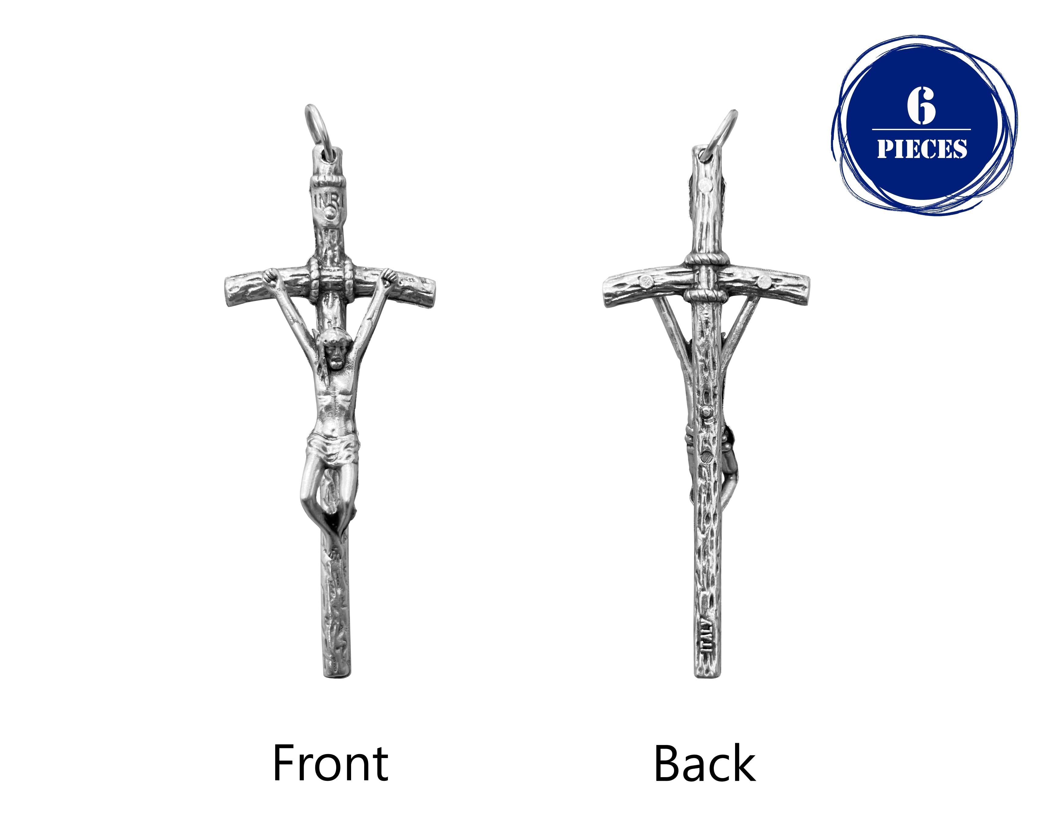 Crucifijo papal 2,3"