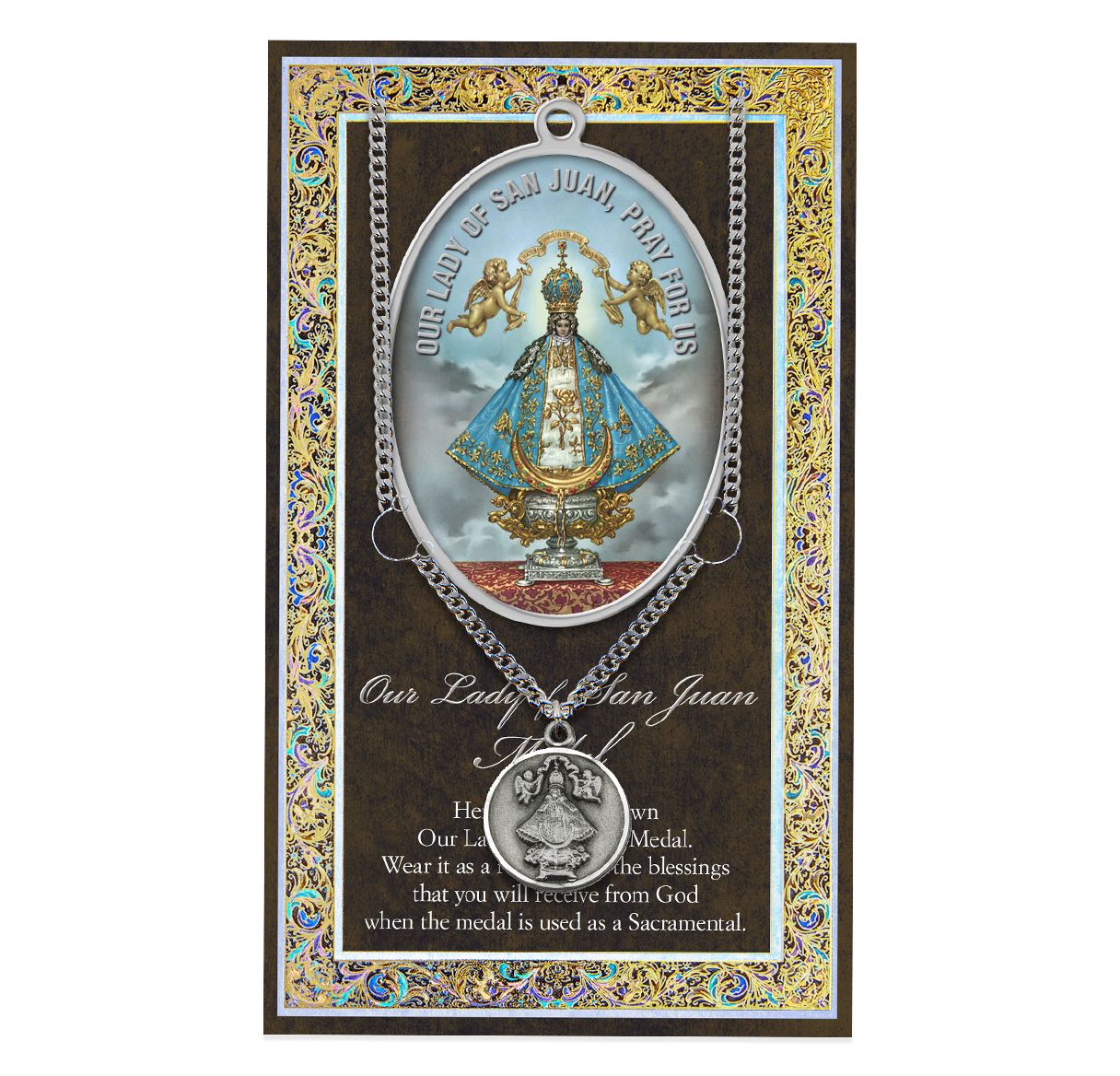 Carpeta Biográfica y Medalla Patronal de San Juan