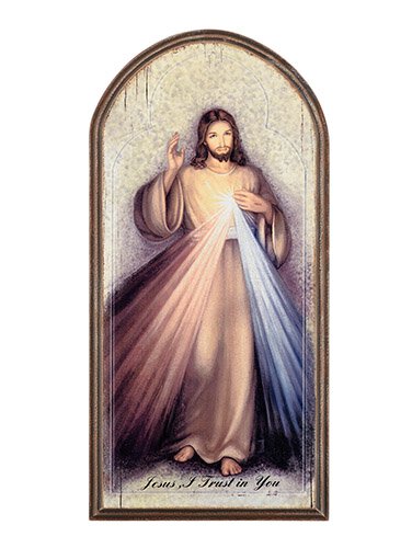Placa arqueada de Marco Sevelli - Divina Misericordia