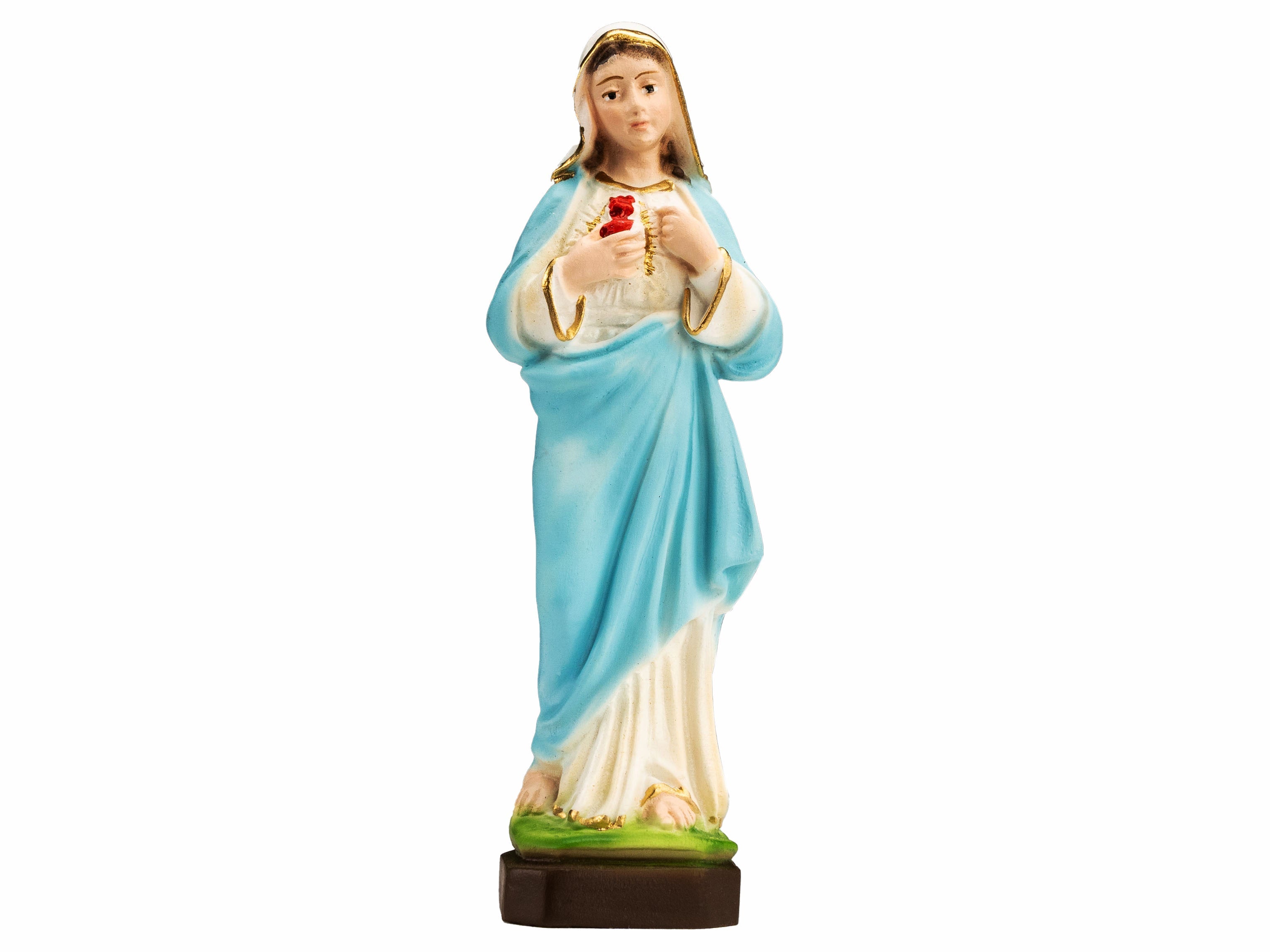 The Faith Gift Shop Immaculate of the Virgin Mary- Hand Painted in Italy - Our Tuscany Collection - Inmaculado Corazon de Maria