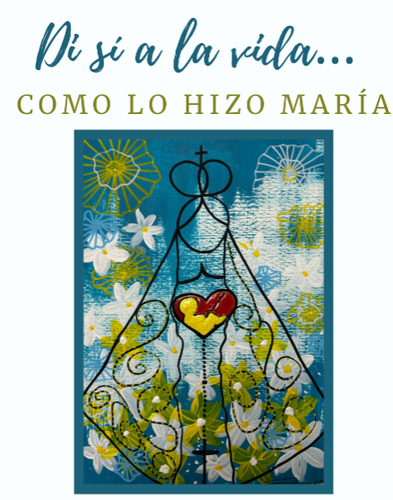 T-shirt "Como lo hizo Maria" Dile Si a la Vida.
