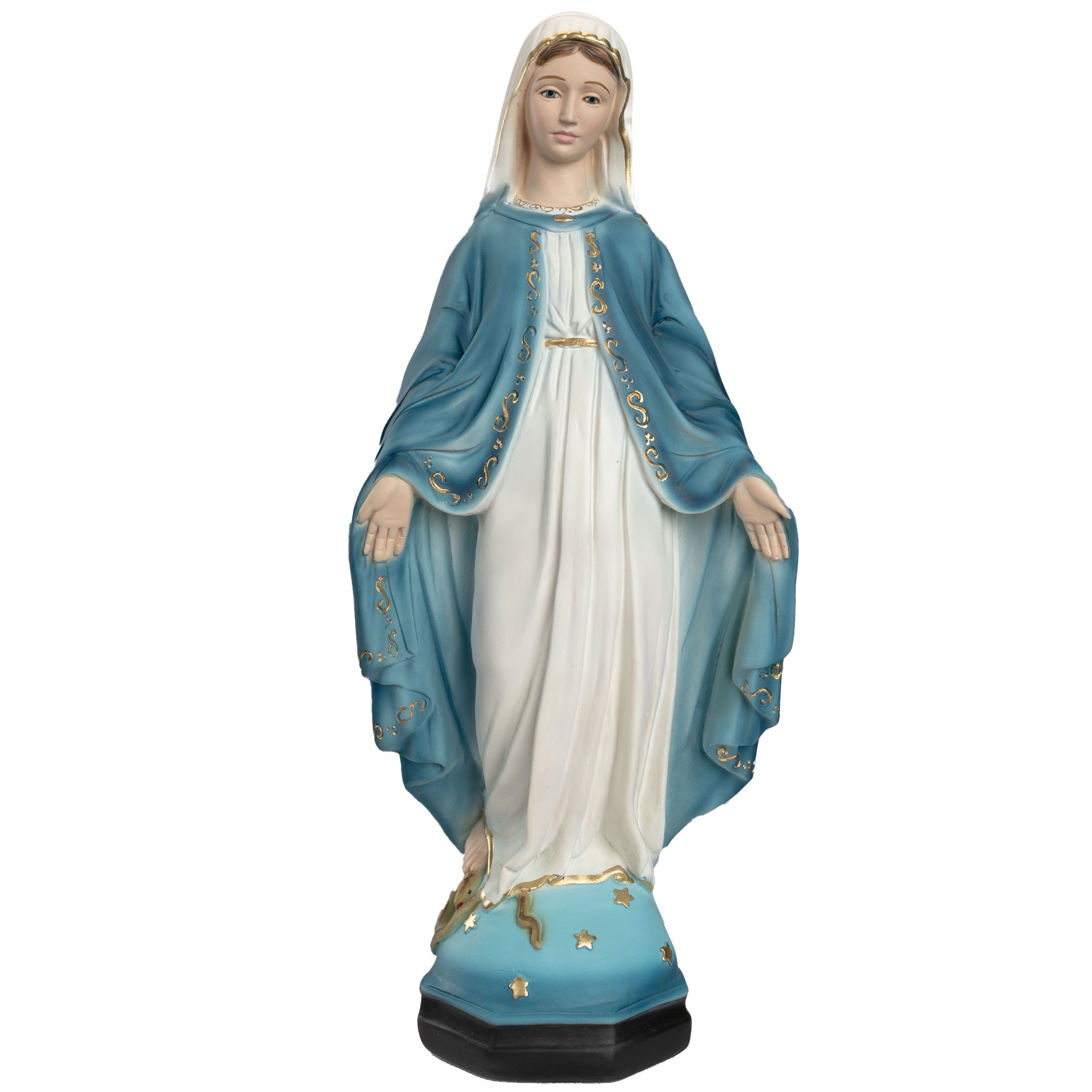 The Faith Gift Shop Our Lady of Grace - Miraculous Mary - Hand Painted in Italy - Our Tuscany Collection - Virgen La Milagrosa