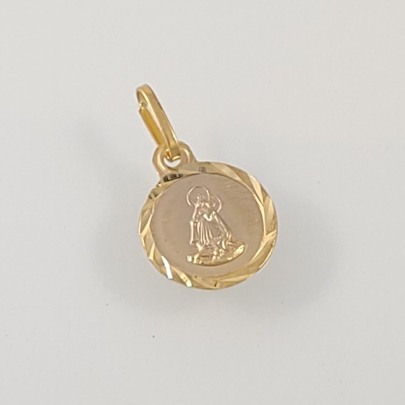 Medalla Virgen María Oro 14 K (11mm)