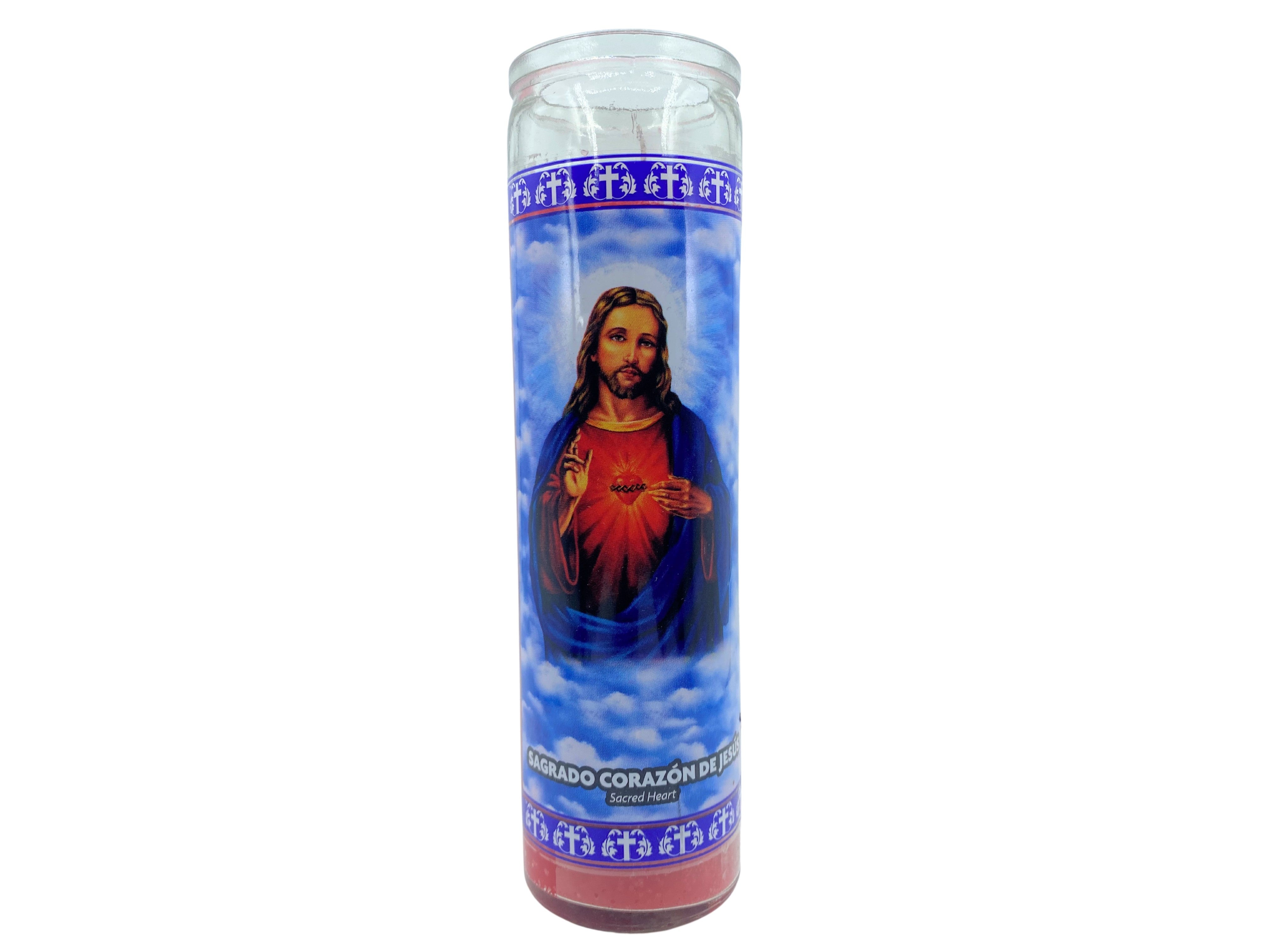 Juego de Velas del Sagrado Corazón de Jesús /Set de Velas del Sagrado Corazón de Jesús