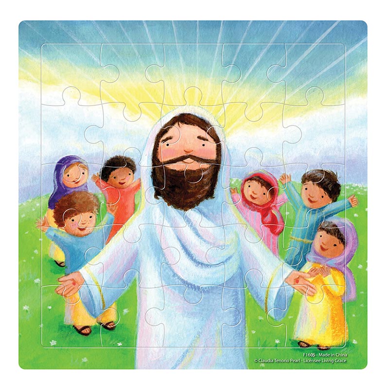 Puzzle de resurrección con bandeja base