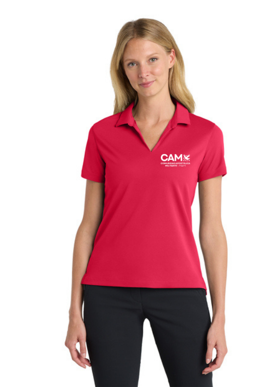 CAM "Comunidad Apostolica Militante" - Catholic Militant of Miami Official Nike Polos