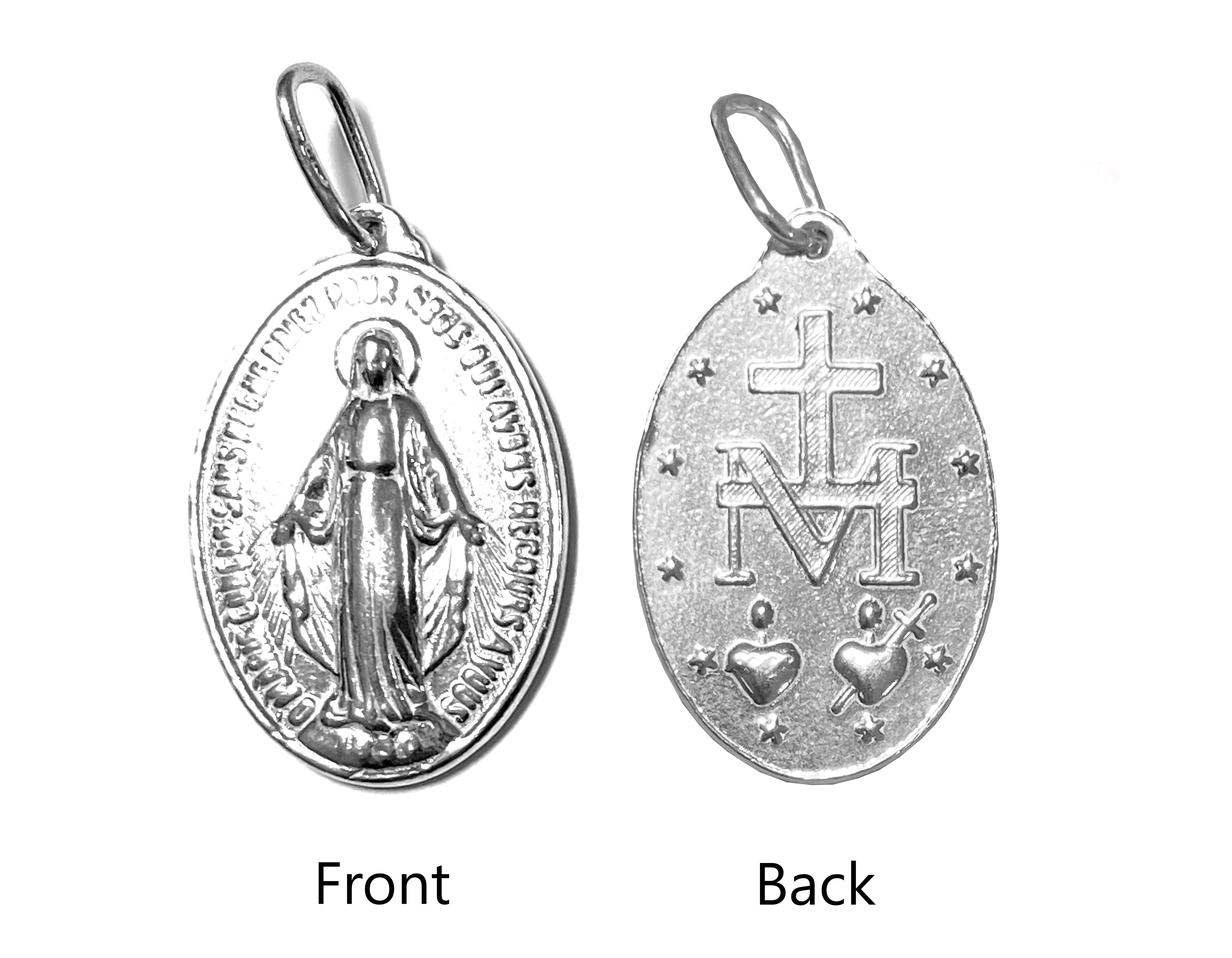 Sterling silver medals made in Colombia