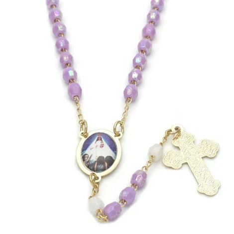 Collar Rosario Caridad del Cobre 18”