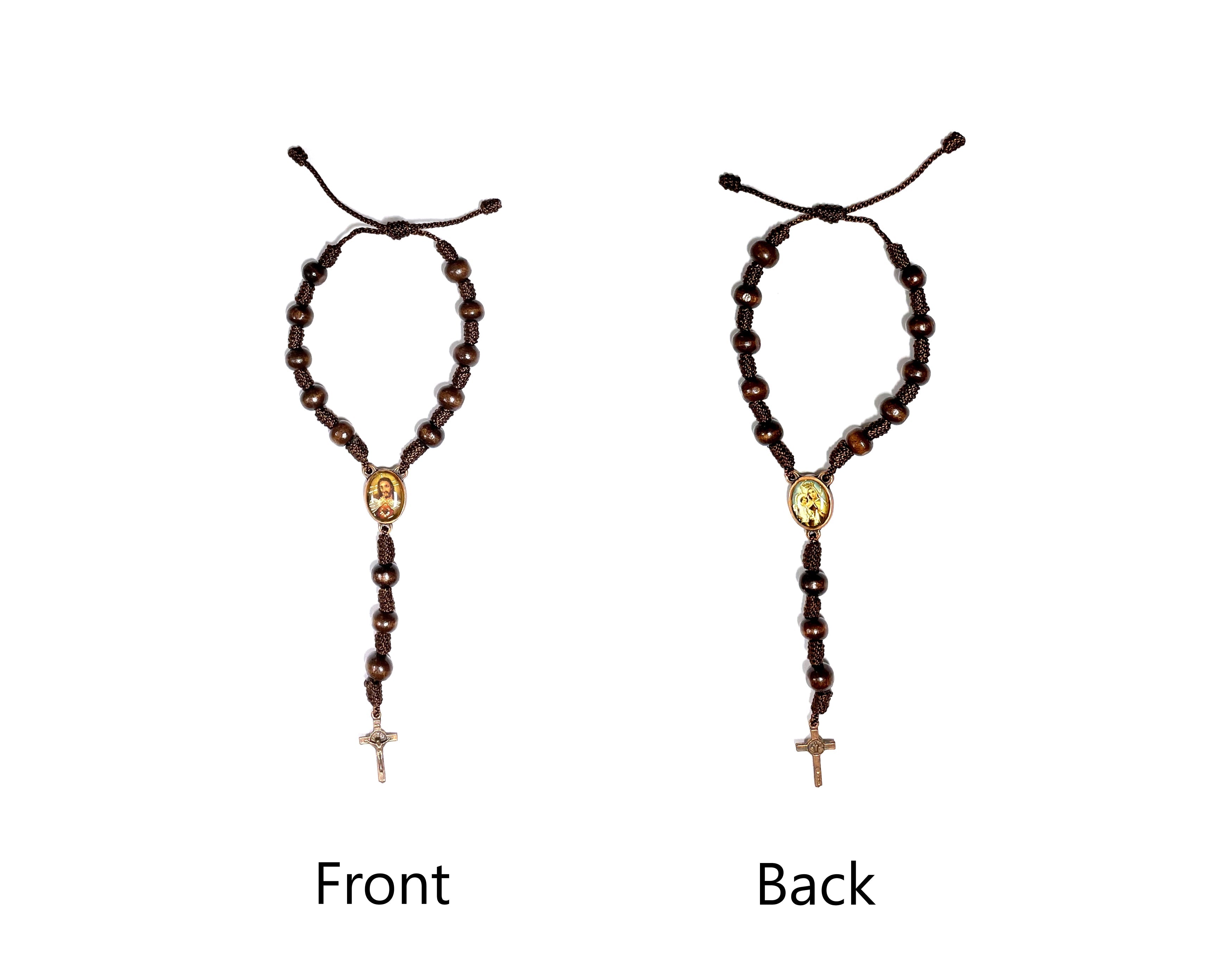 Década de madera y cordón ajustable para coches