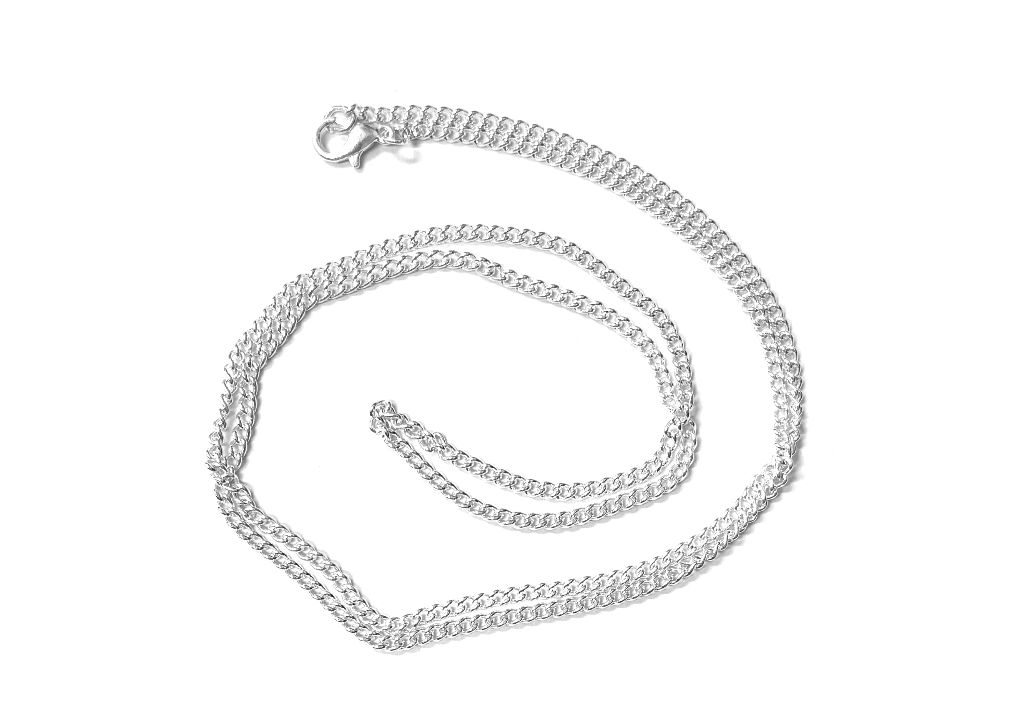 Silver and Gold plated chain to hang medals or crosses