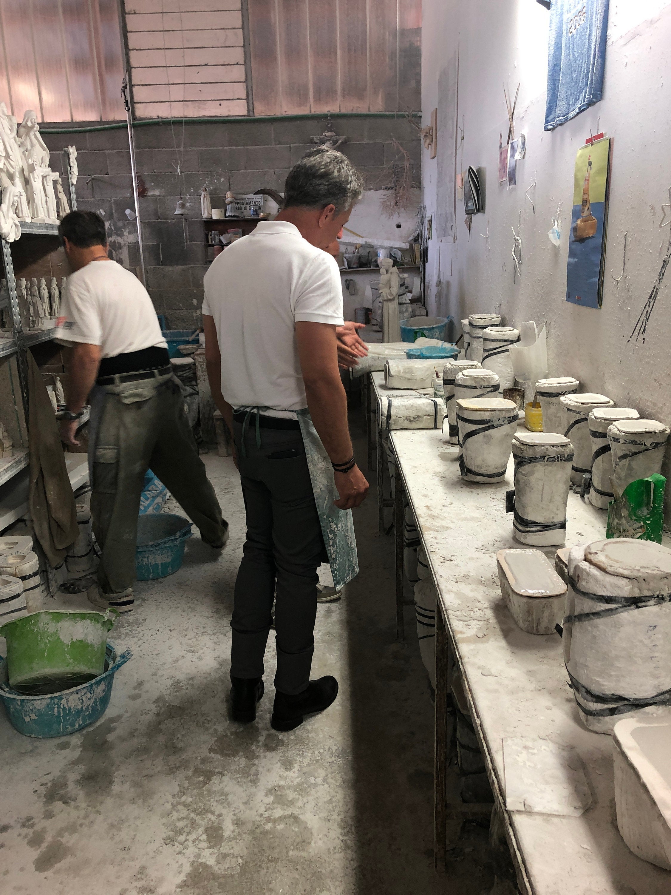 The Faith Gift Shop Sacred Heart of Jesus statue - Hand Painted in Italy - Our Tuscany Collection - / Sagrado Corazon de Jesus