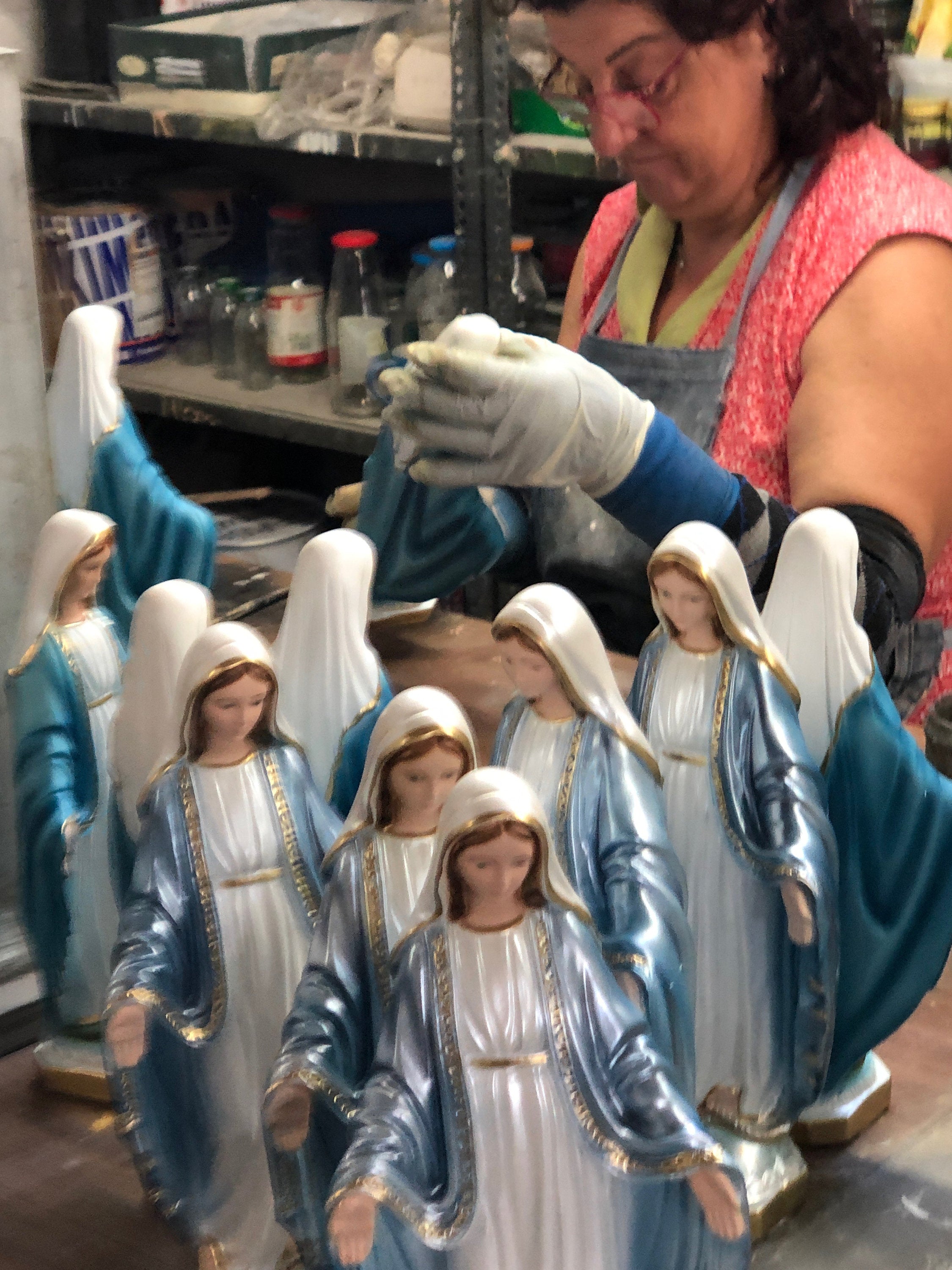 La Tienda de Regalos de Fe Divino Niño - Pintado a Mano en Italia - Nuestra Colección Toscana - Divino Niño Jesús