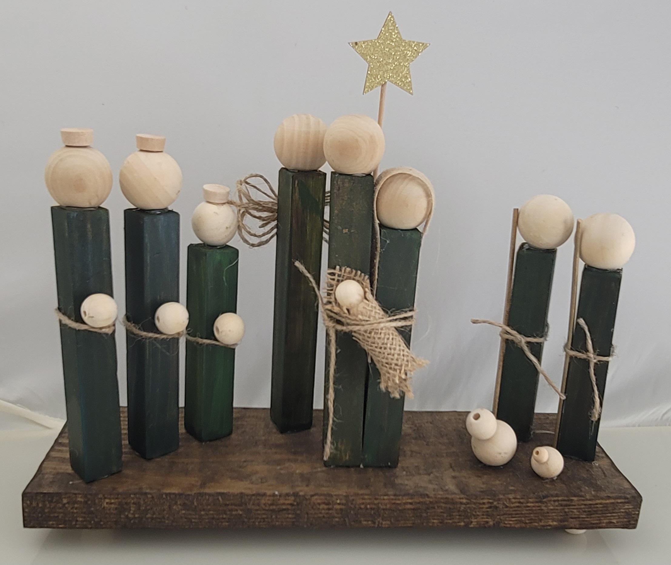 Contemporary Nativity Set
