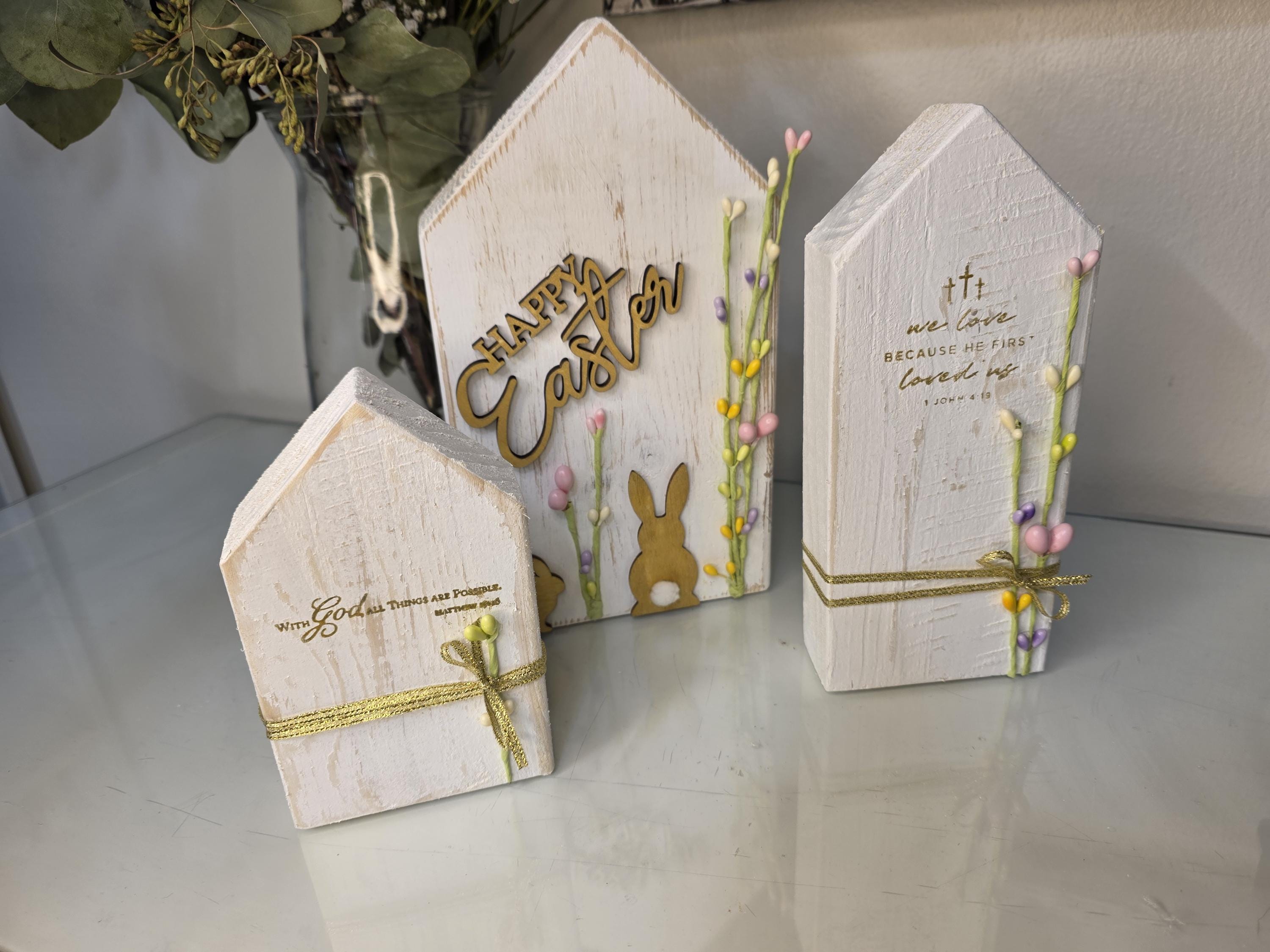 Happy Easter - EASTER Houses Ref. 004- 005- 006