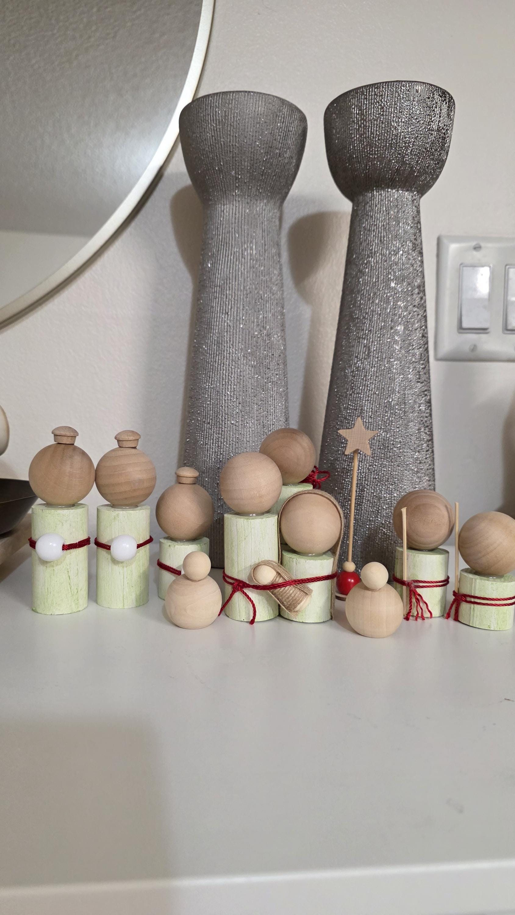 Contemporary Nativity Set