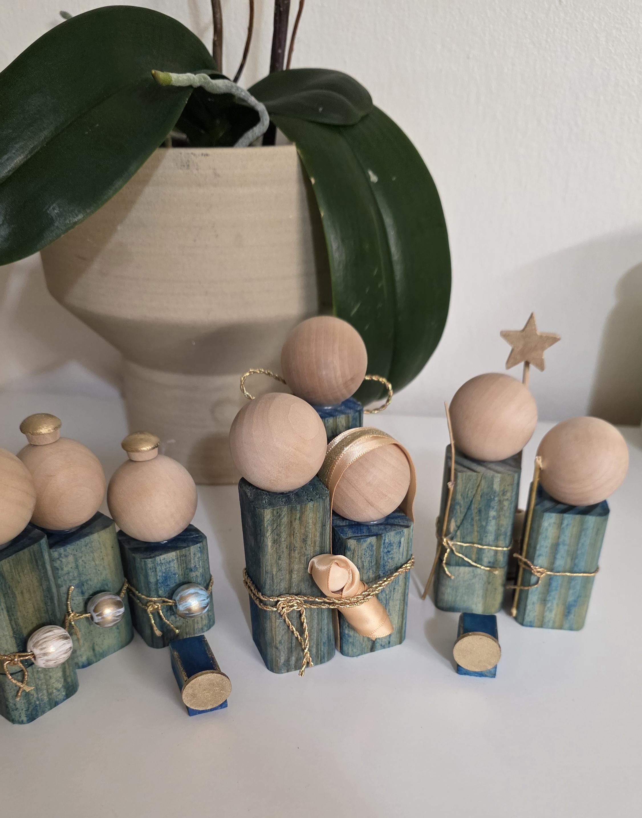 Contemporary Nativity Set