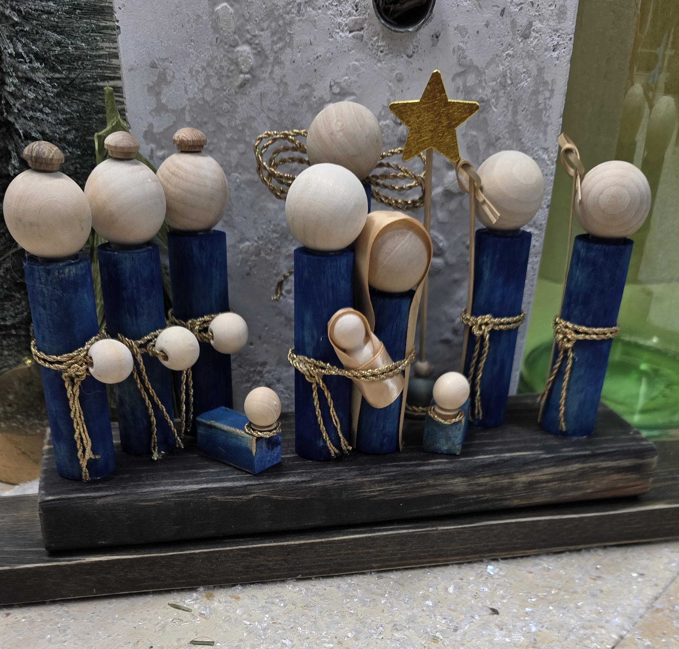 Contemporary Nativity Set