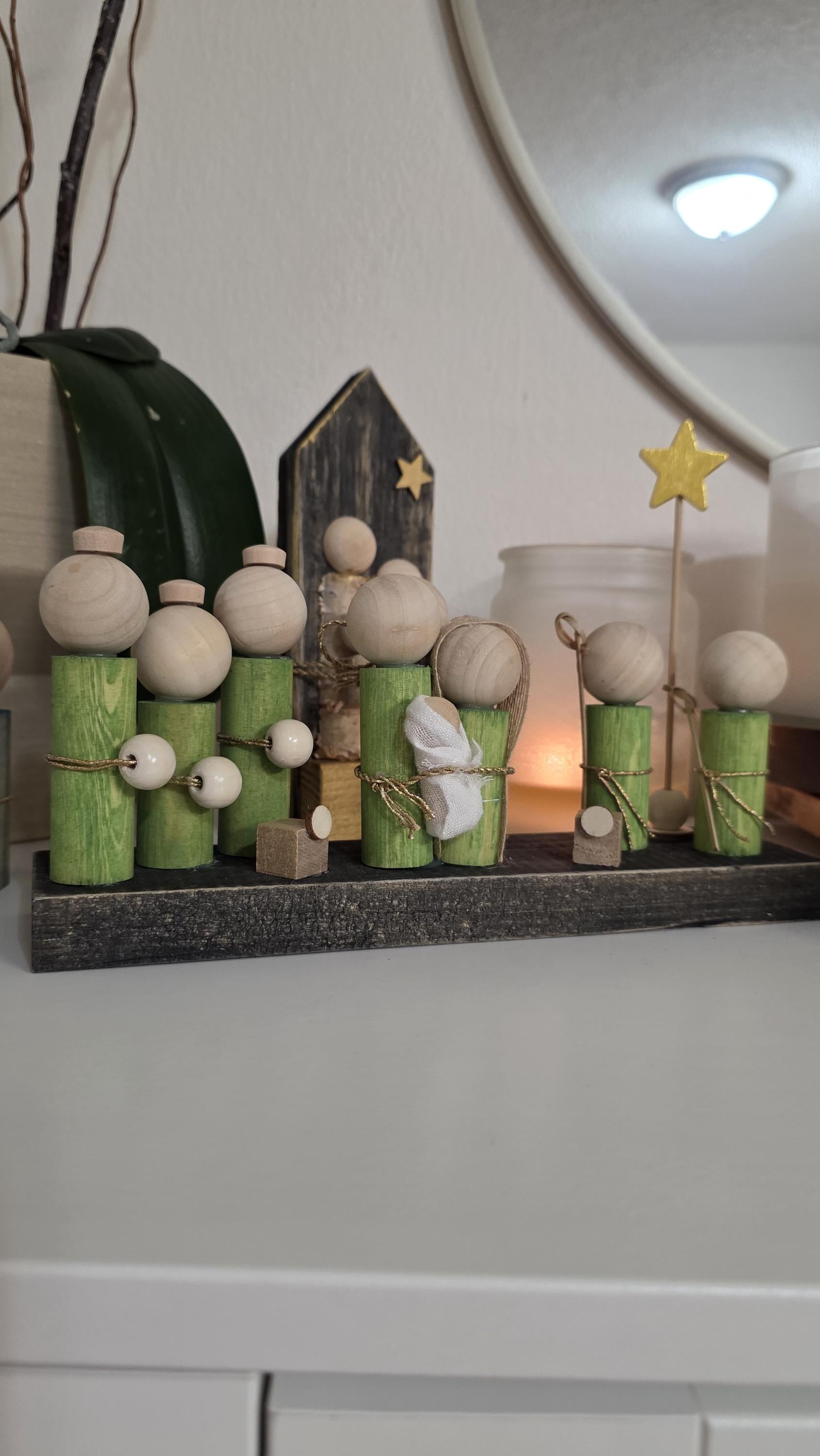 Contemporary Nativity Set