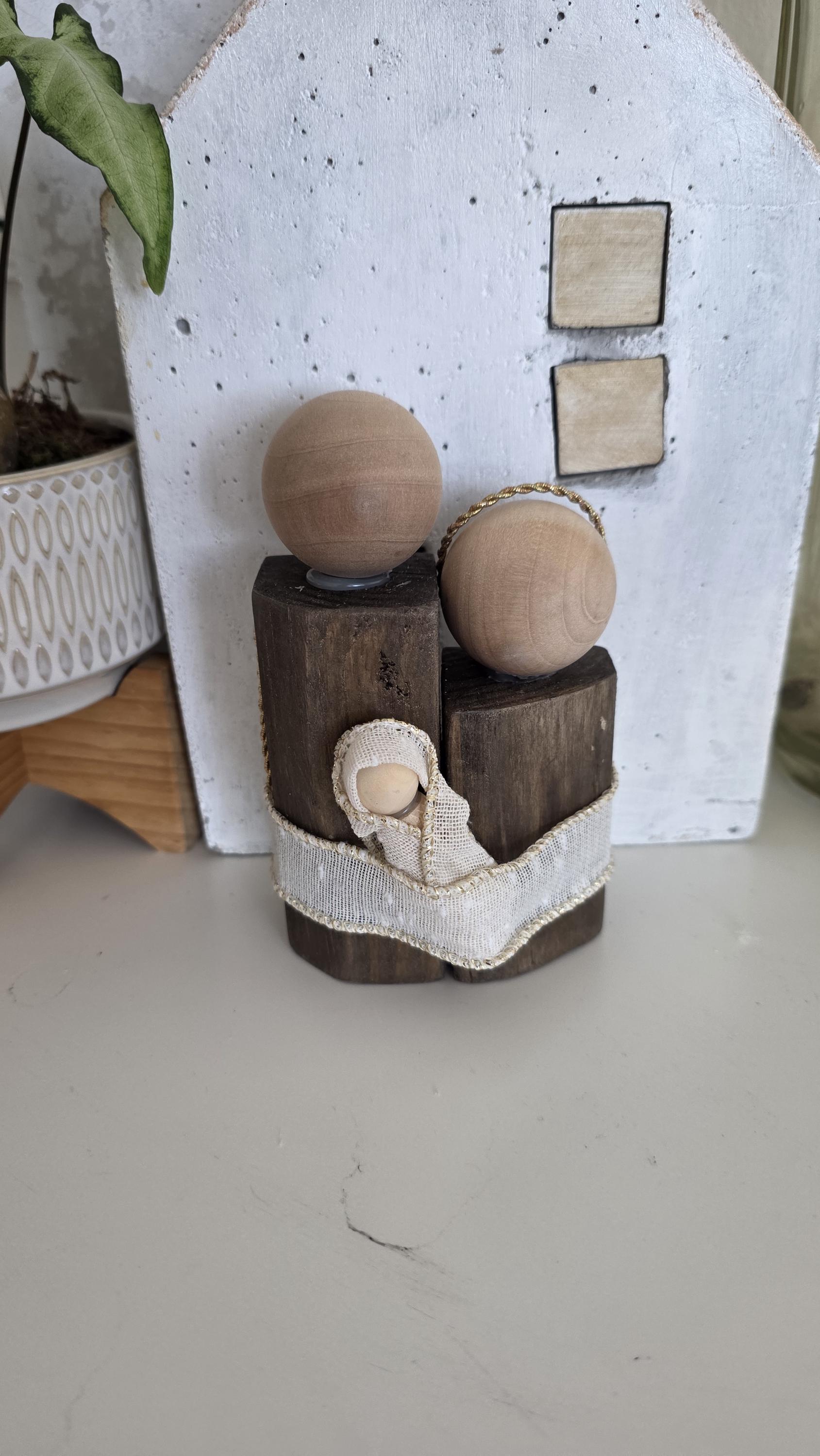 Christmas Nativity Set Espresso Tall