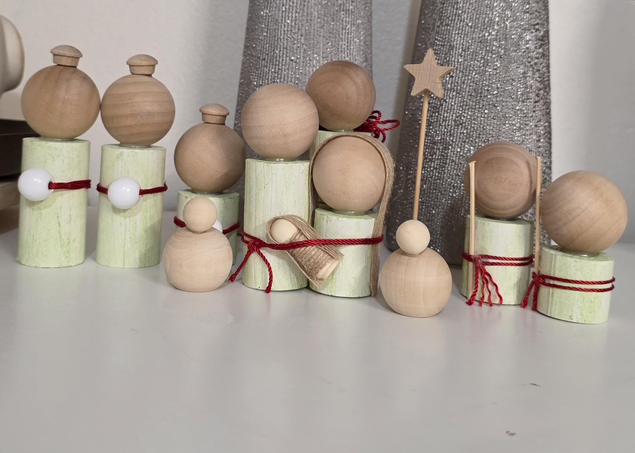 Contemporary Nativity Set