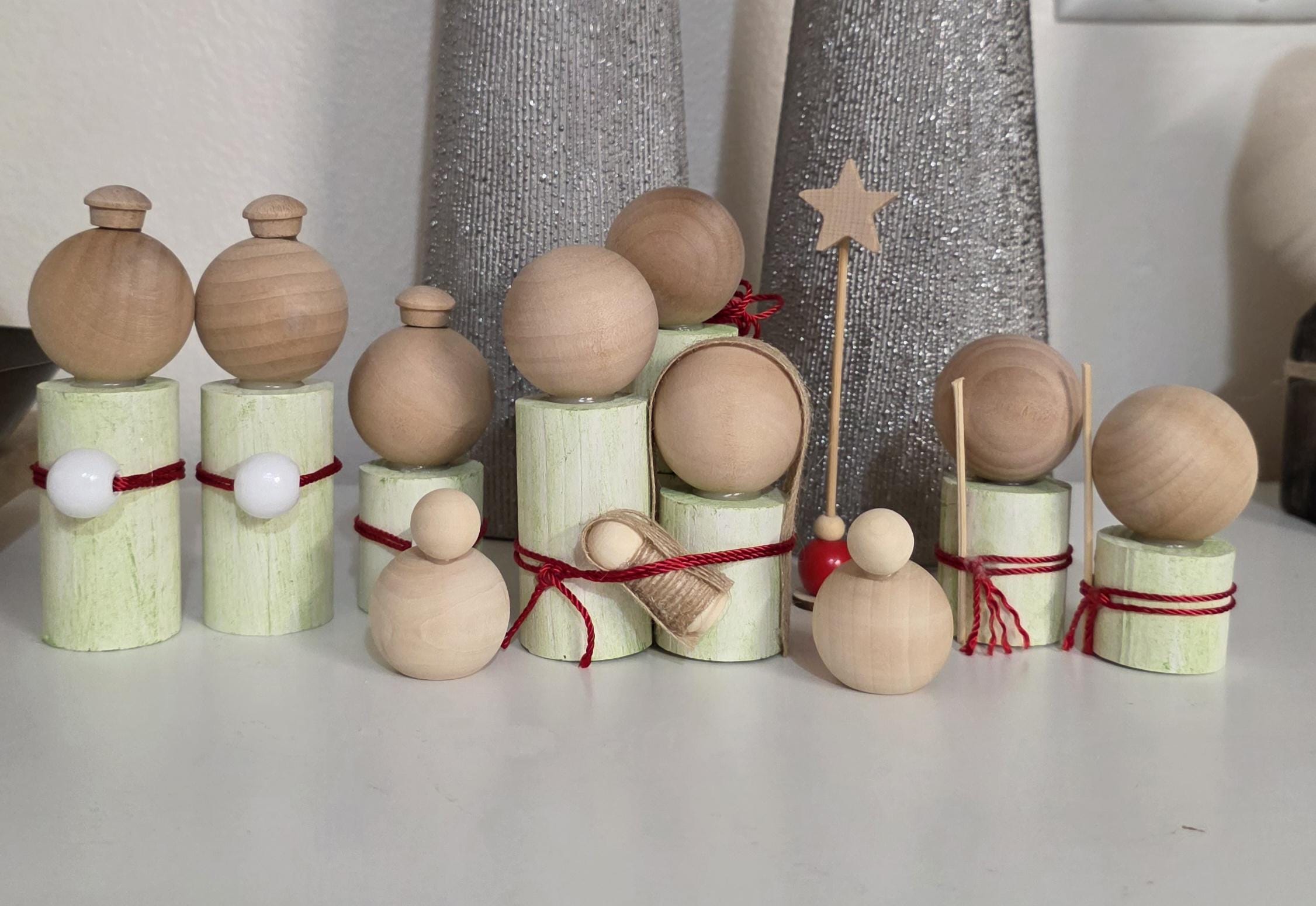 Contemporary Nativity Set