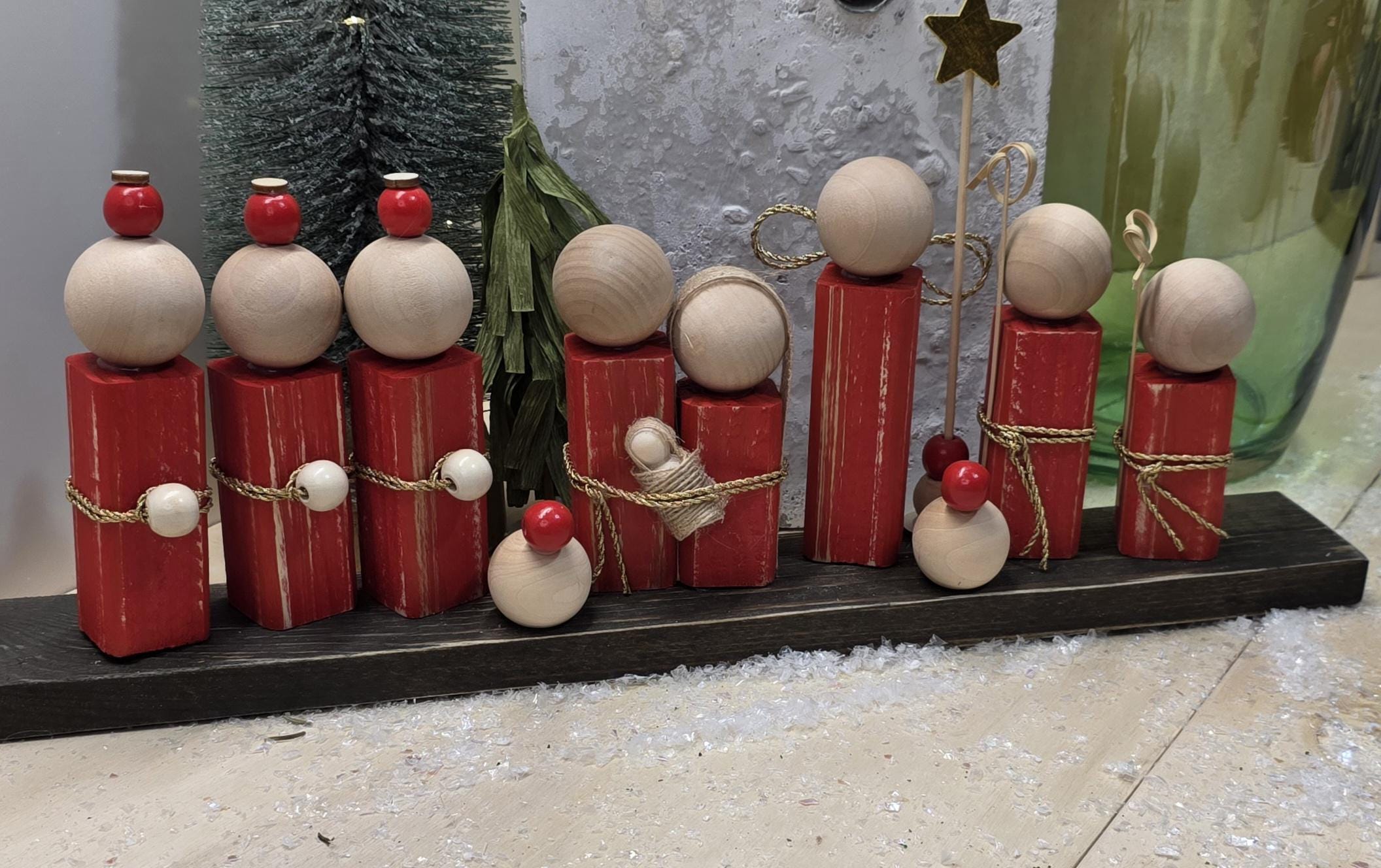 Contemporary Nativity Set